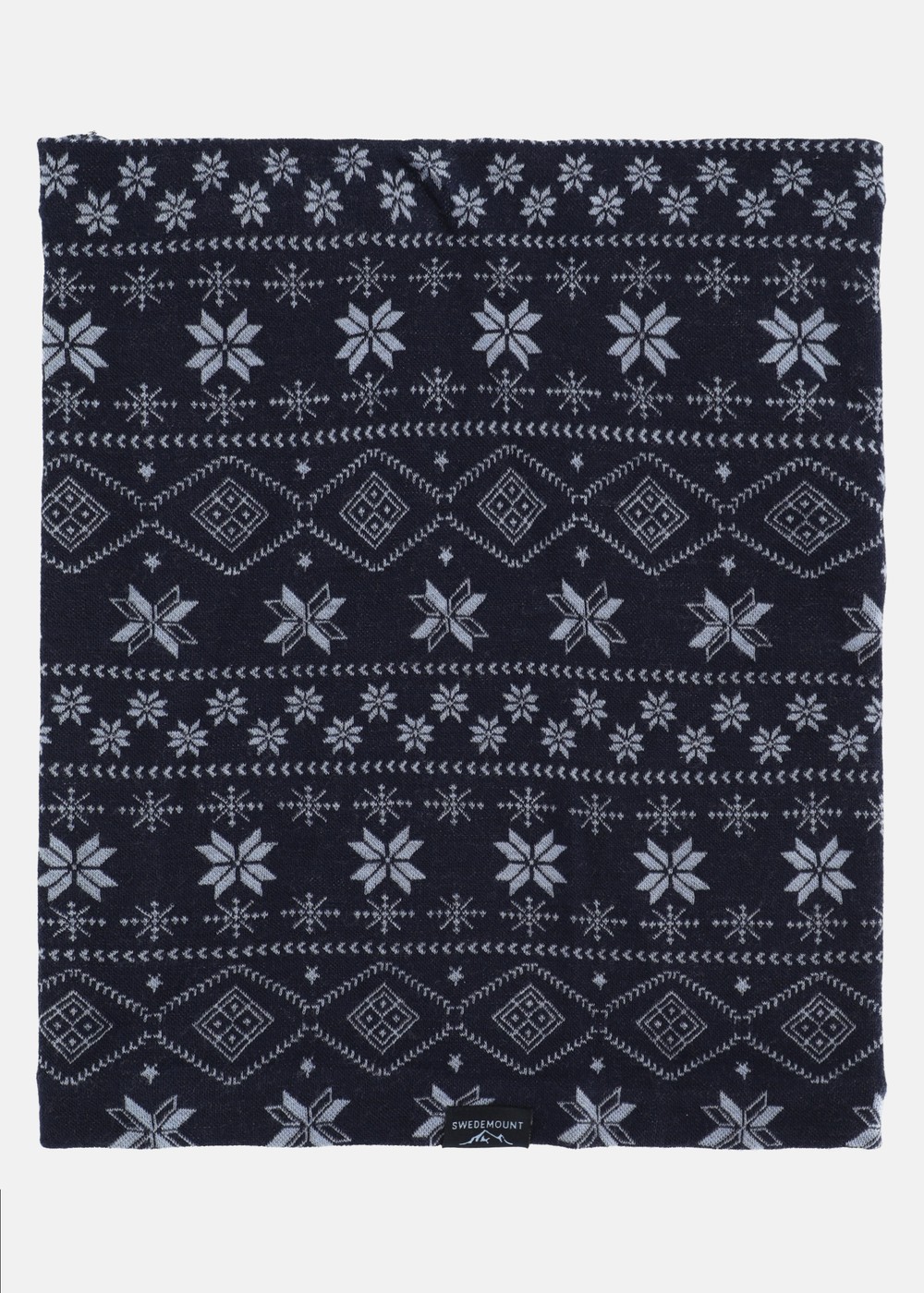 Idre Wool Neck Warmer, Dk. Navy/Light Blue, Onesize, Träningstillbehör | Dam - Aktivitet - Träningskläder - Träningstillbehör | Padelspecialisterna