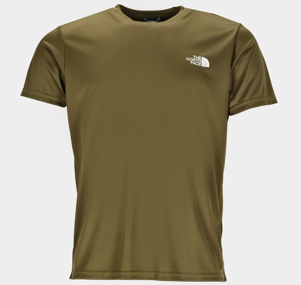 M Reaxion Red Box Te, Military Olive, M, Tränings-T-Shirts | Herr - Aktivitet - Träningskläder - Tränings-t-shirts | Padelspecialisterna