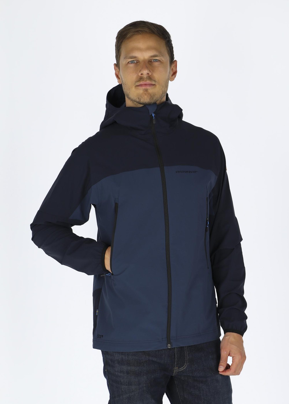 Lofoten Stretch Jacket, Dk. Navy/Denim Blue, Xl, Jackor | Herr - Aktivitet - Outdoorkläder - Jackor | Padelspecialisterna