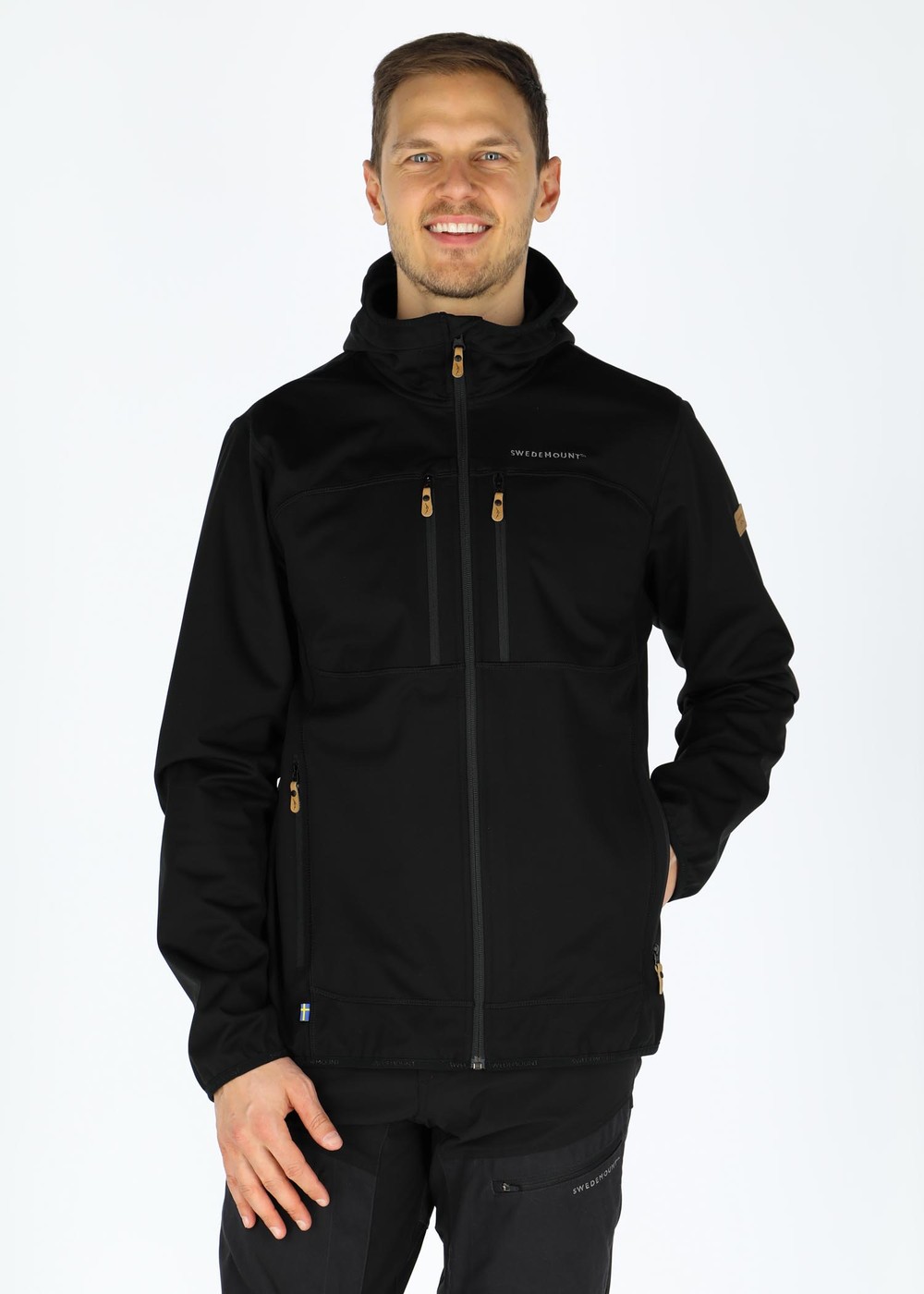 Nordkap Softshell Jacket, Black, Xl, Softshelljackor | Herr - Kläder - Jackor - Softshelljackor | Padelspecialisterna