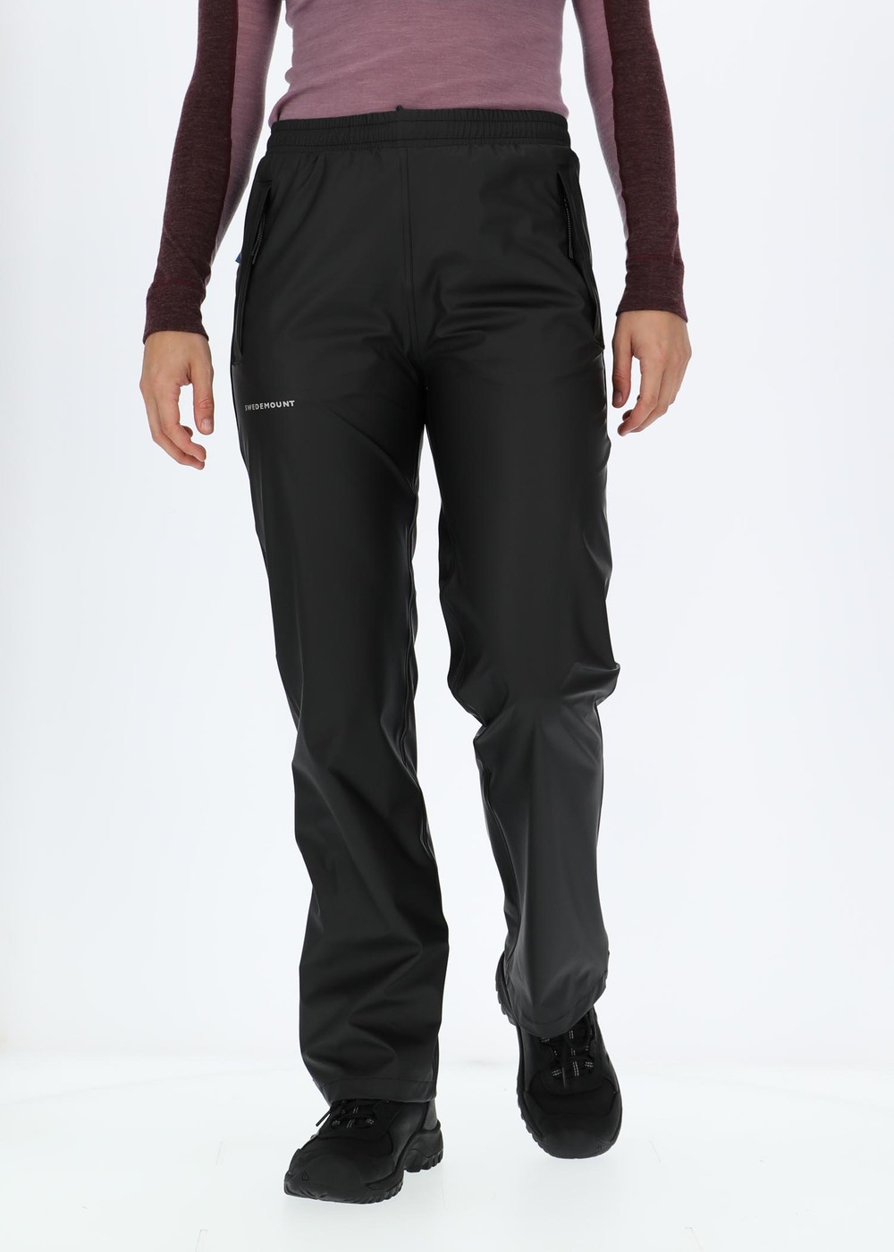 Koster Pants W, Black, 50, Regnbyxor | Dam - KlÀder - RegnklÀder - Regnbyxor | Padelspecialisterna