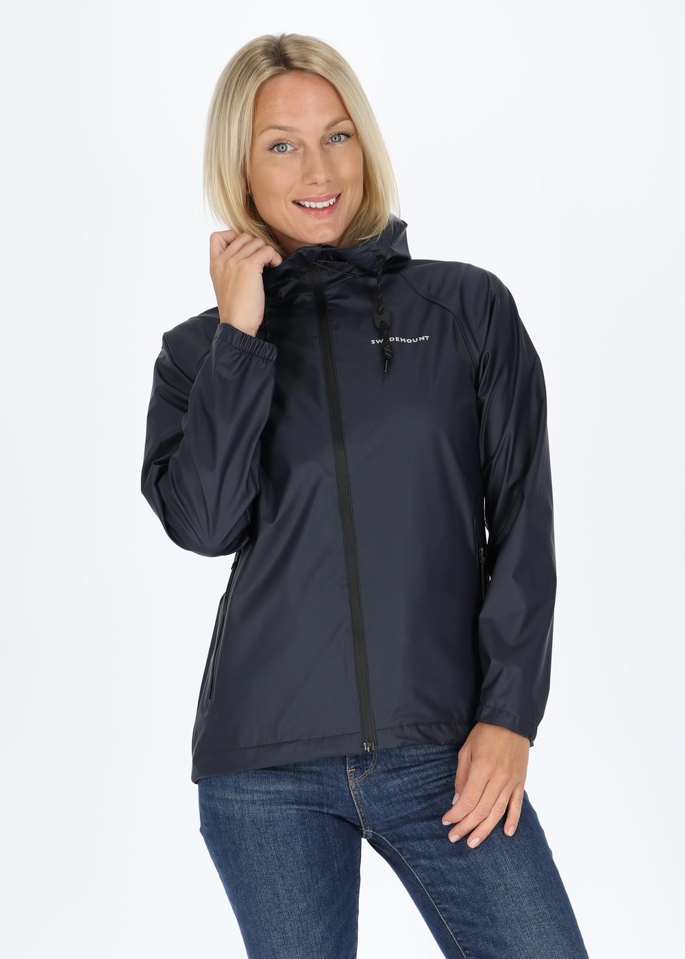 Koster Jacket W, Dk. Navy, 44, Regnjackor | Dam - Kläder - Regnkläder - Regnjackor | Padelspecialisterna