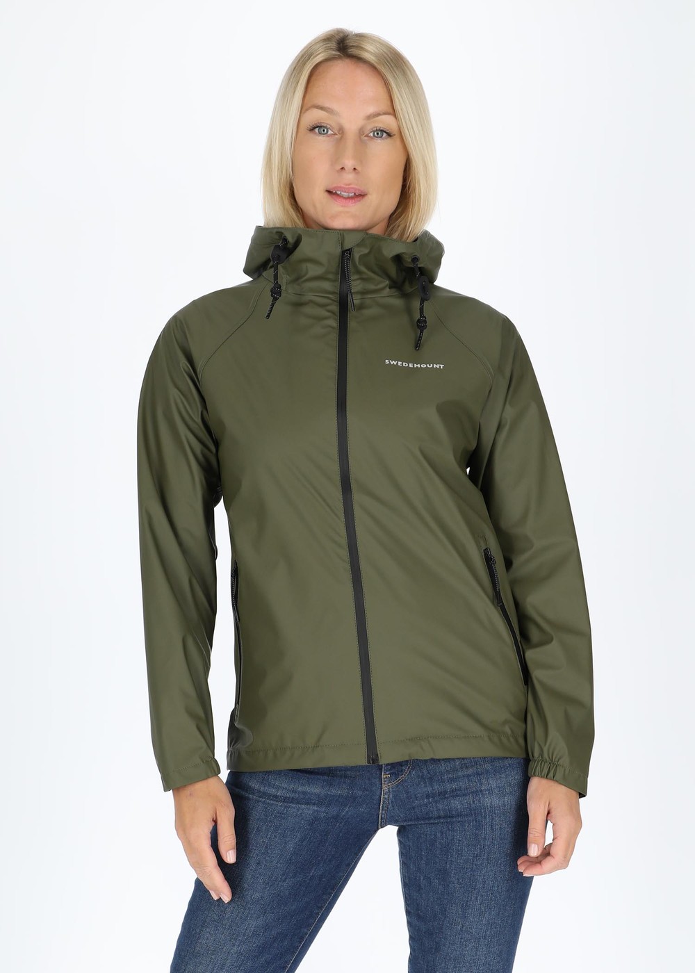 Koster Jacket W, Dk Olive, 38, Regnjackor | Dam - Kläder - Regnkläder - Regnjackor | Padelspecialisterna