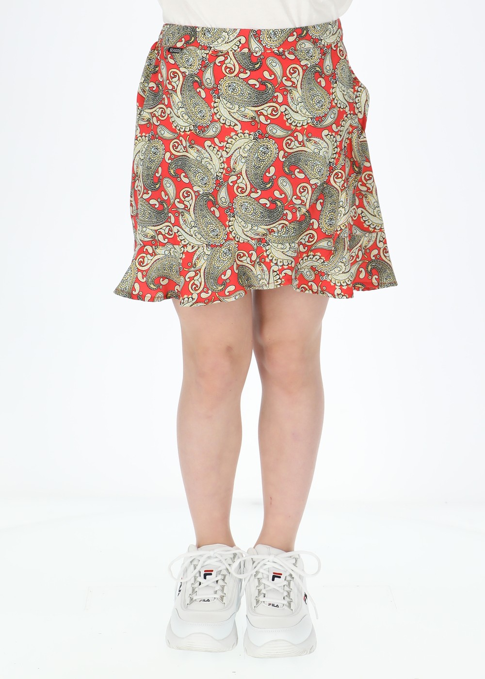 Sankt Claud Short Skirt Jr, Paisley Raspberry, 160, Klänningar | Junior - Kläder - Kjolar & Klänningar | Padelspecialisterna