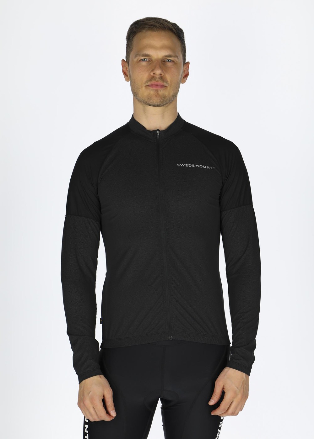 Pro Reflective Bike L/S Tee, Black/Reflective, L, Cykeltröja Lång Ärm | Herr - Aktivitet - Cykelkläder - Cykeltröja lång ärm | Padelspecialisterna