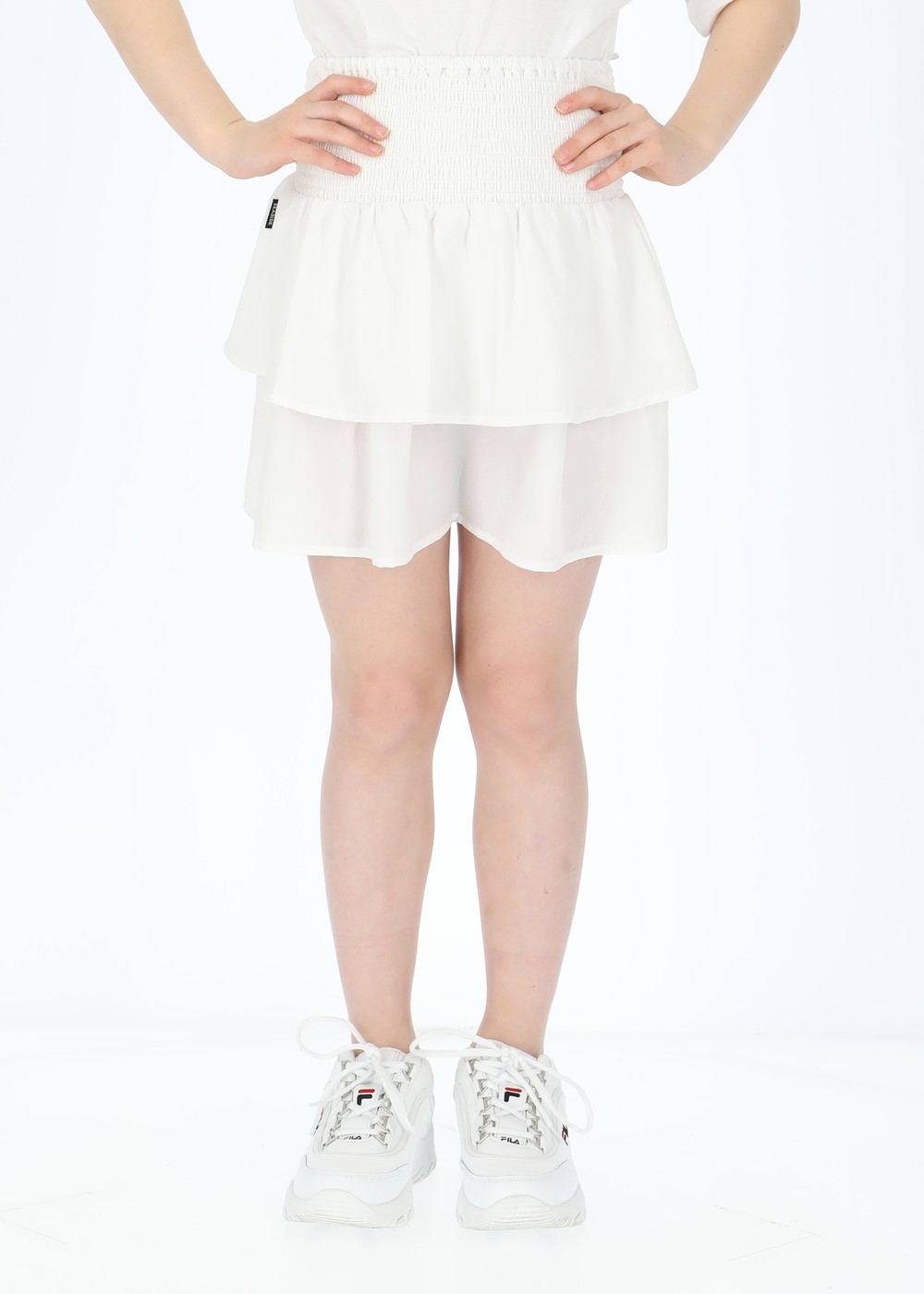 Miami Skirt Jr, White, 170, Klänningar | Junior - Kläder - Kjolar & Klänningar | Padelspecialisterna