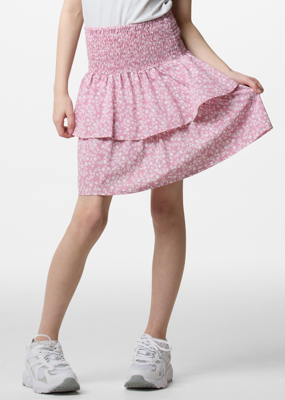 Miami Skirt Jr, Dusty Rose Flower, 140, Klänningar | Junior - Kläder - Kjolar & Klänningar | Padelspecialisterna