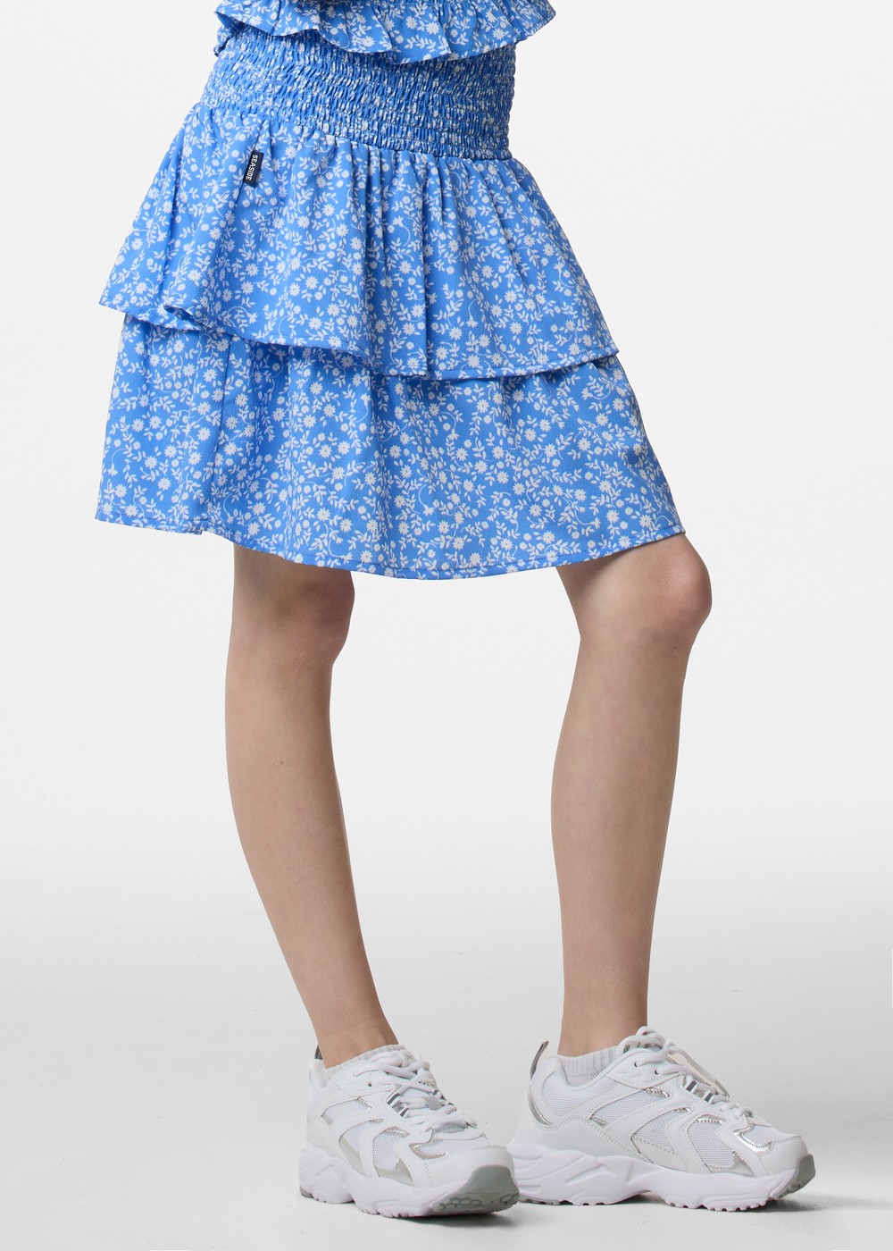 Miami Skirt Jr, Blue Flower, 120, Klänningar | Junior - Kläder - Kjolar & Klänningar | Padelspecialisterna
