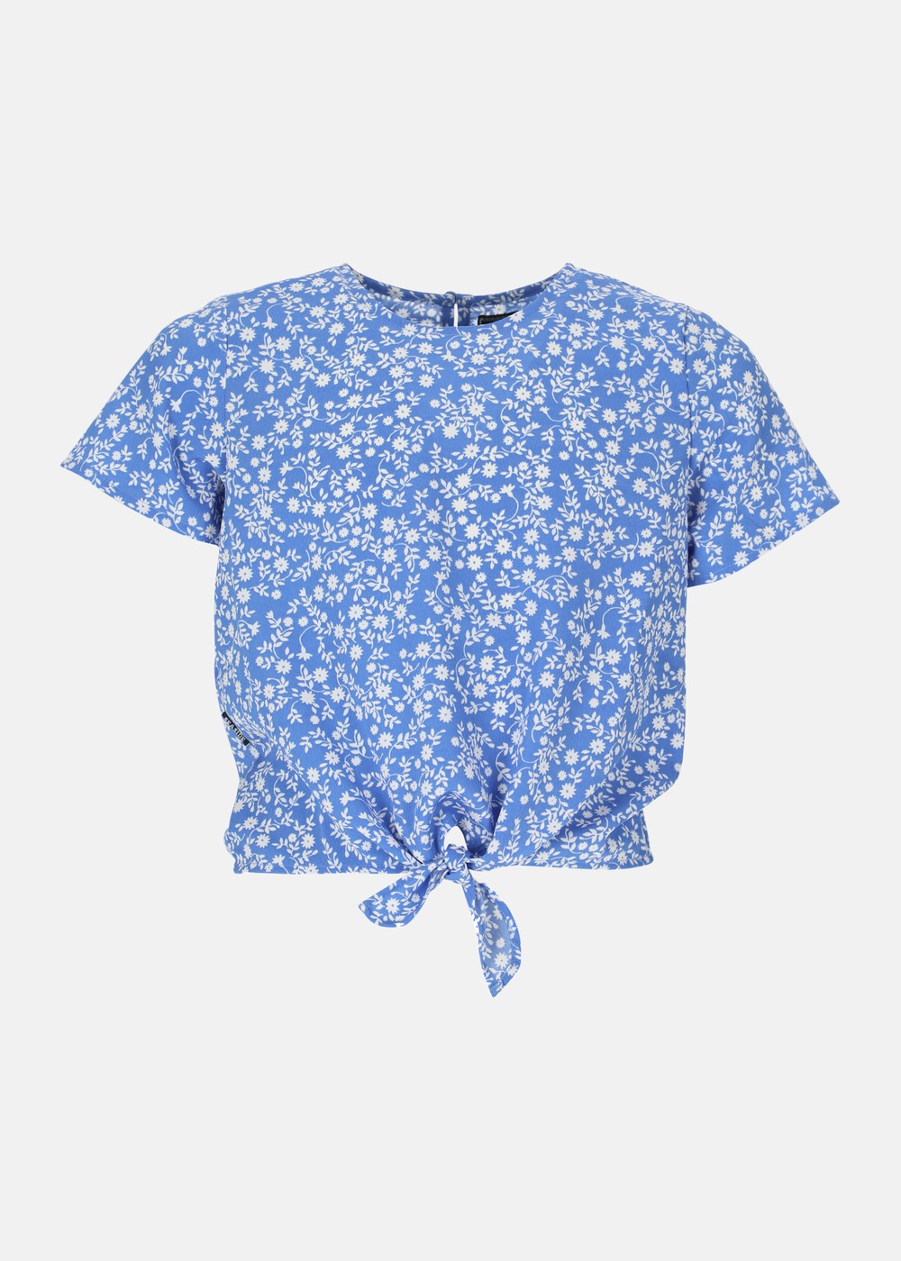 Miami Top Jr, Blue Flower, 160, T-Shirts | Junior - Kläder - T-shirts | Padelspecialisterna