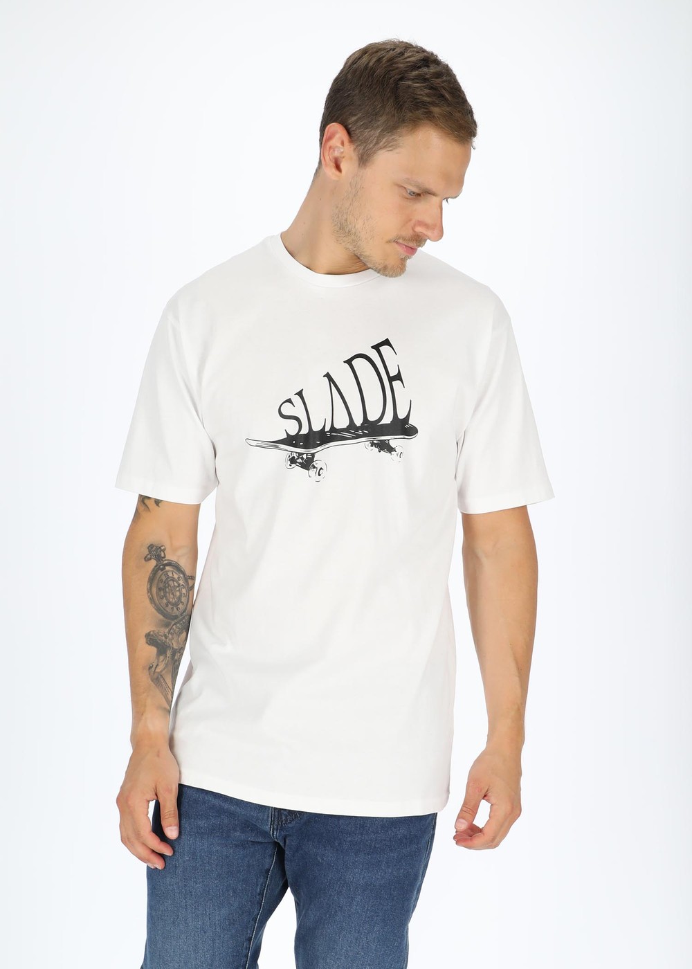 Board Tee, White, Xl, T-Shirts | Herr - Kläder - T-shirts | Padelspecialisterna