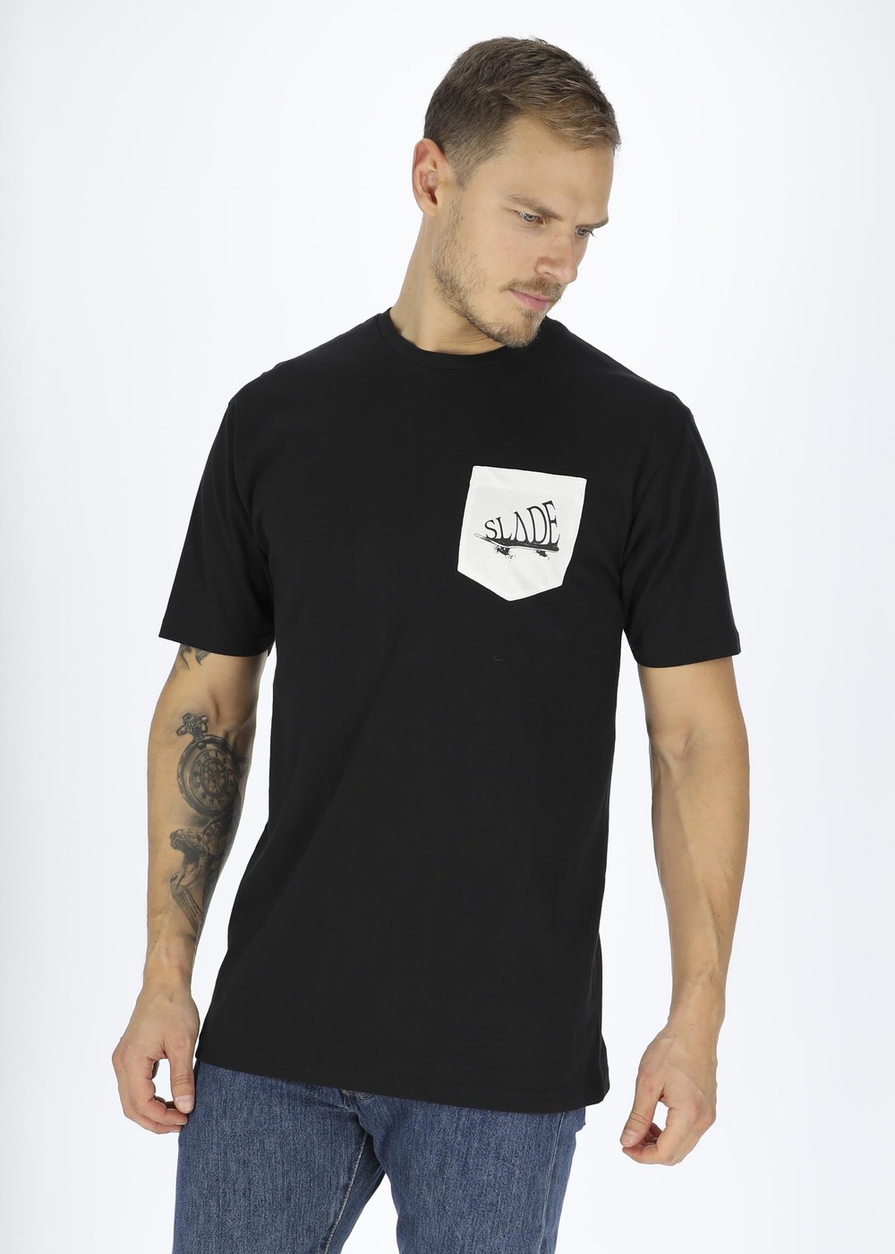 Pocket Tee, Black, Xl, T-Shirts | Herr - Kläder - T-shirts | Padelspecialisterna