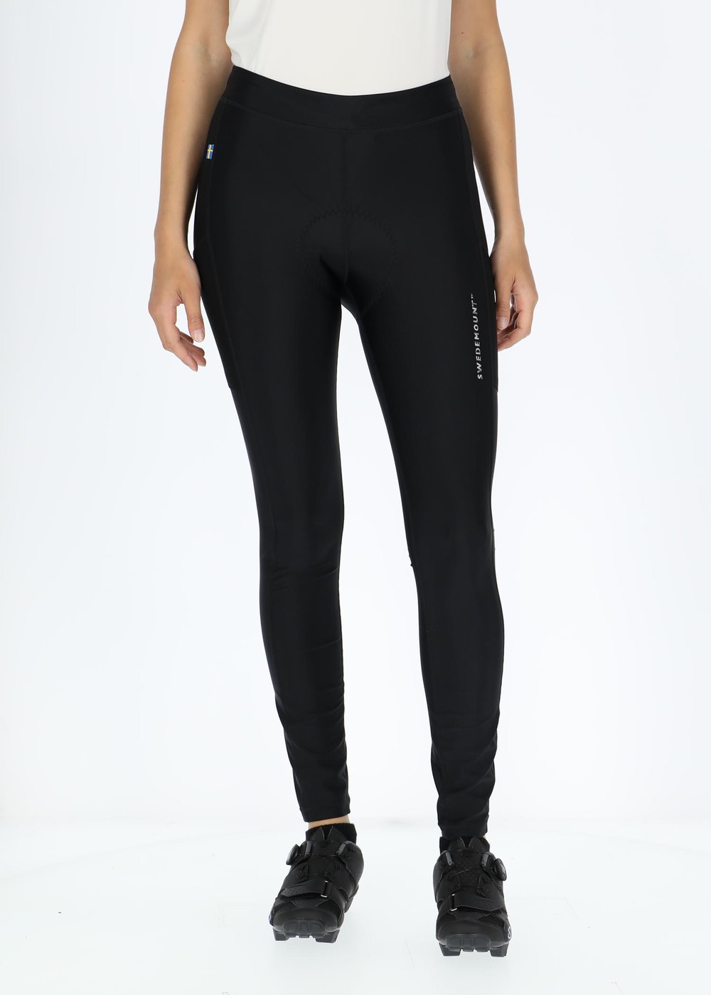 Core Bike Long Tights W, Black/Black, 46, Cykelbyxor | Dam - Kläder - Byxor - Cykelbyxor | Padelspecialisterna