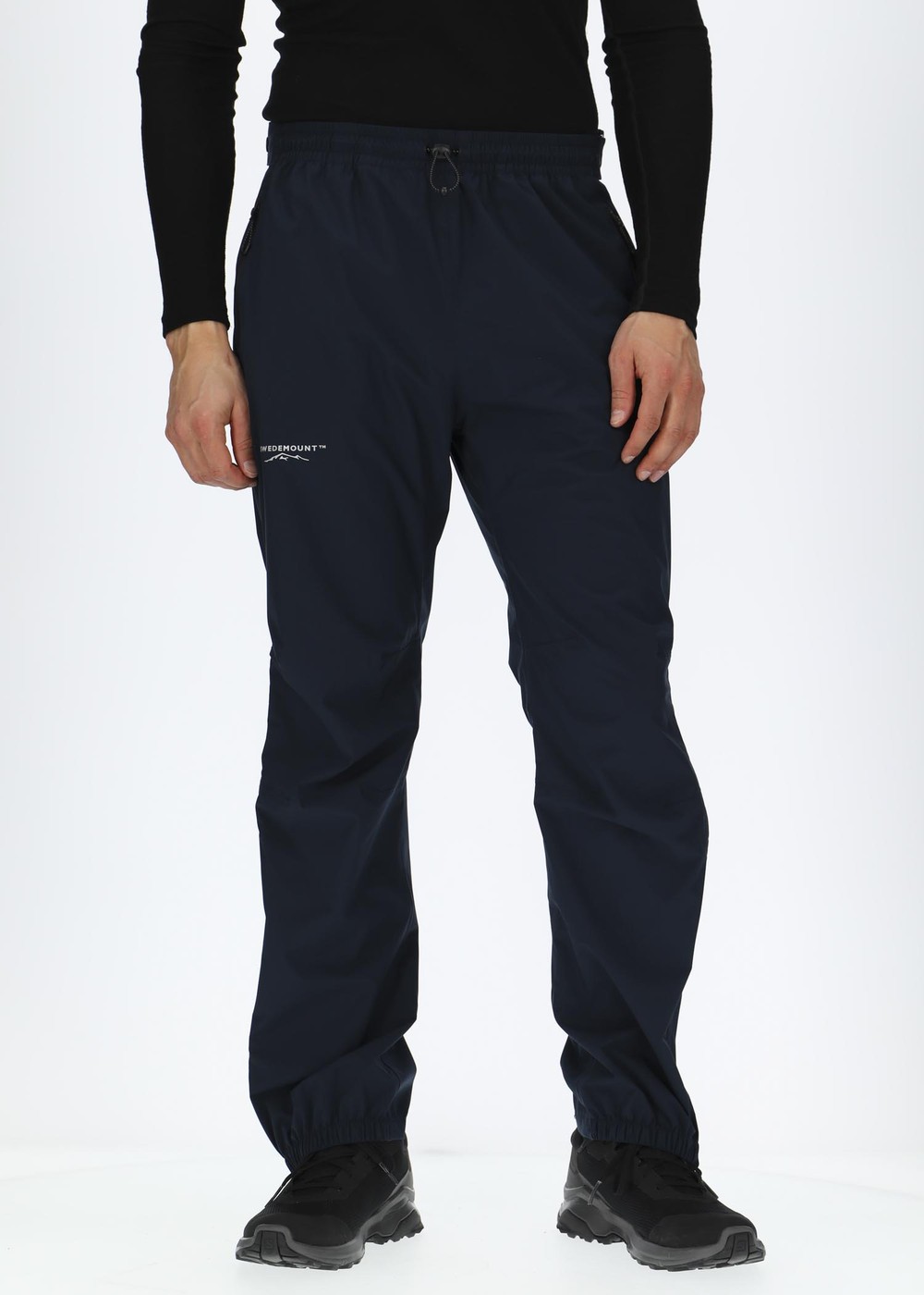 Abisko Shell Rain Pants, Navy, M, Vandringsbyxor | Herr - Kläder - Byxor - Vandringsbyxor | Padelspecialisterna