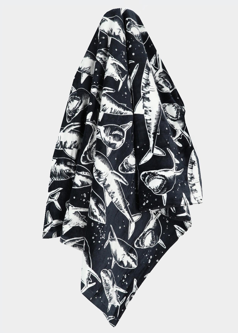 Beach Towel 90x180, Navy Shark, Onesize, Handdukar | Sport & aktivitet - Sommar & Hav - Bad - Handdukar | Padelspecialisterna