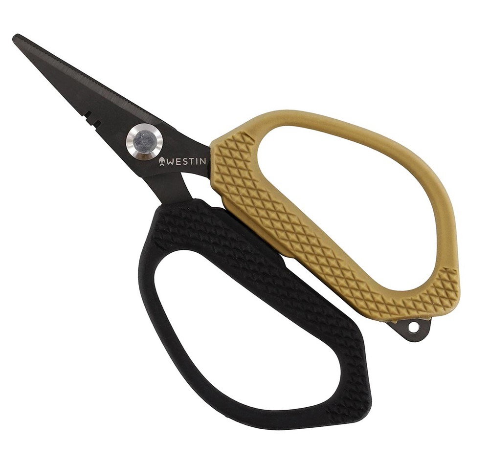 Line Scissors, Black Sand, 12, Verktyg Och Tillbehör | Sport & aktivitet - Fiske - Verktyg och tillbehör | Padelspecialisterna
