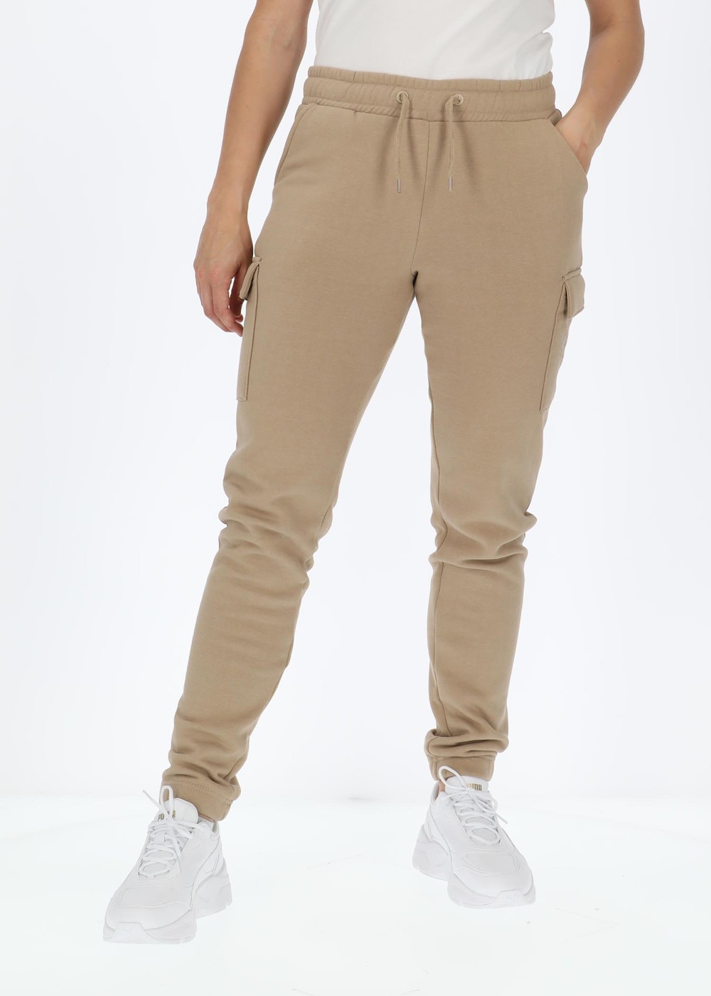 Miami Pants W, Savannah Beige, 46, Sweatpants | Dam - Kläder - Byxor - Sweatpants | Padelspecialisterna