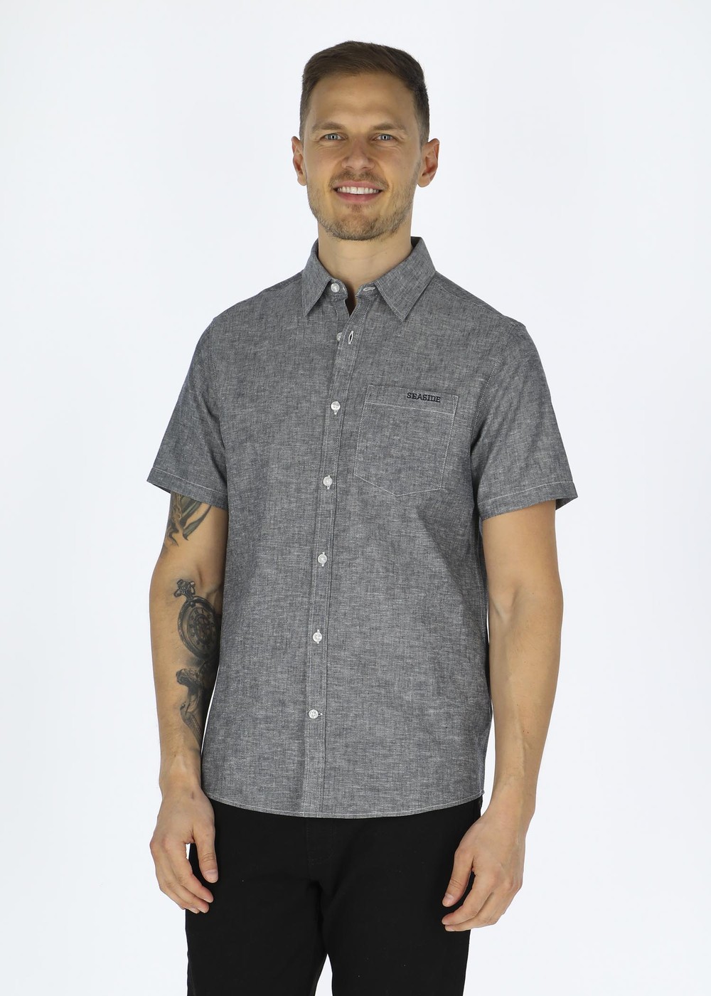Sailor Shirt Short Sleeve, Navy, 3xl, Kortärmade Skjortor | Herr - Kläder - Skjortor - Kortärmade skjortor | Padelspecialisterna