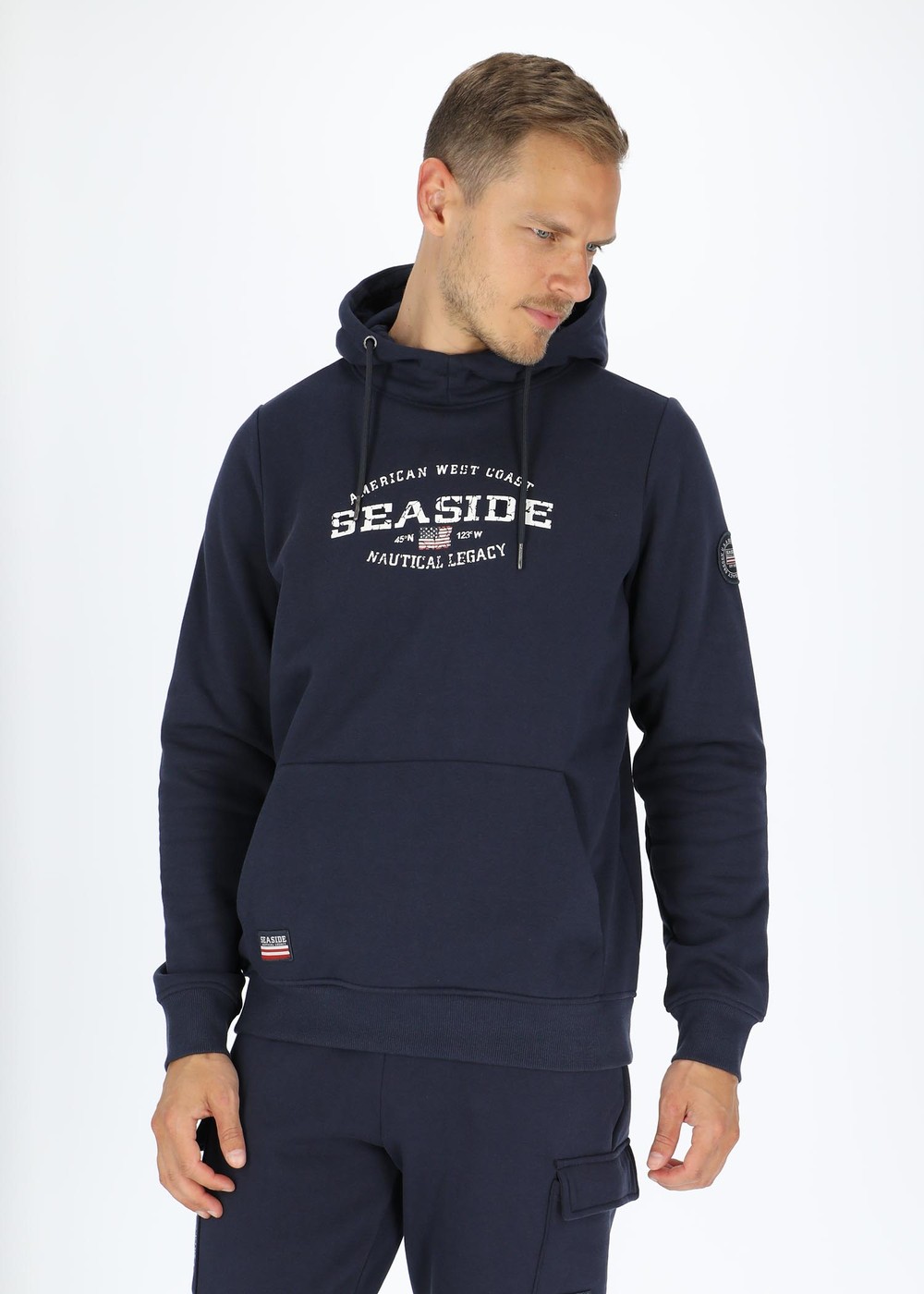 Nautical Xprnc Hood, Navy, M, Hoodies | Herr - Kläder - Tröjor - Hoodies | Padelspecialisterna
