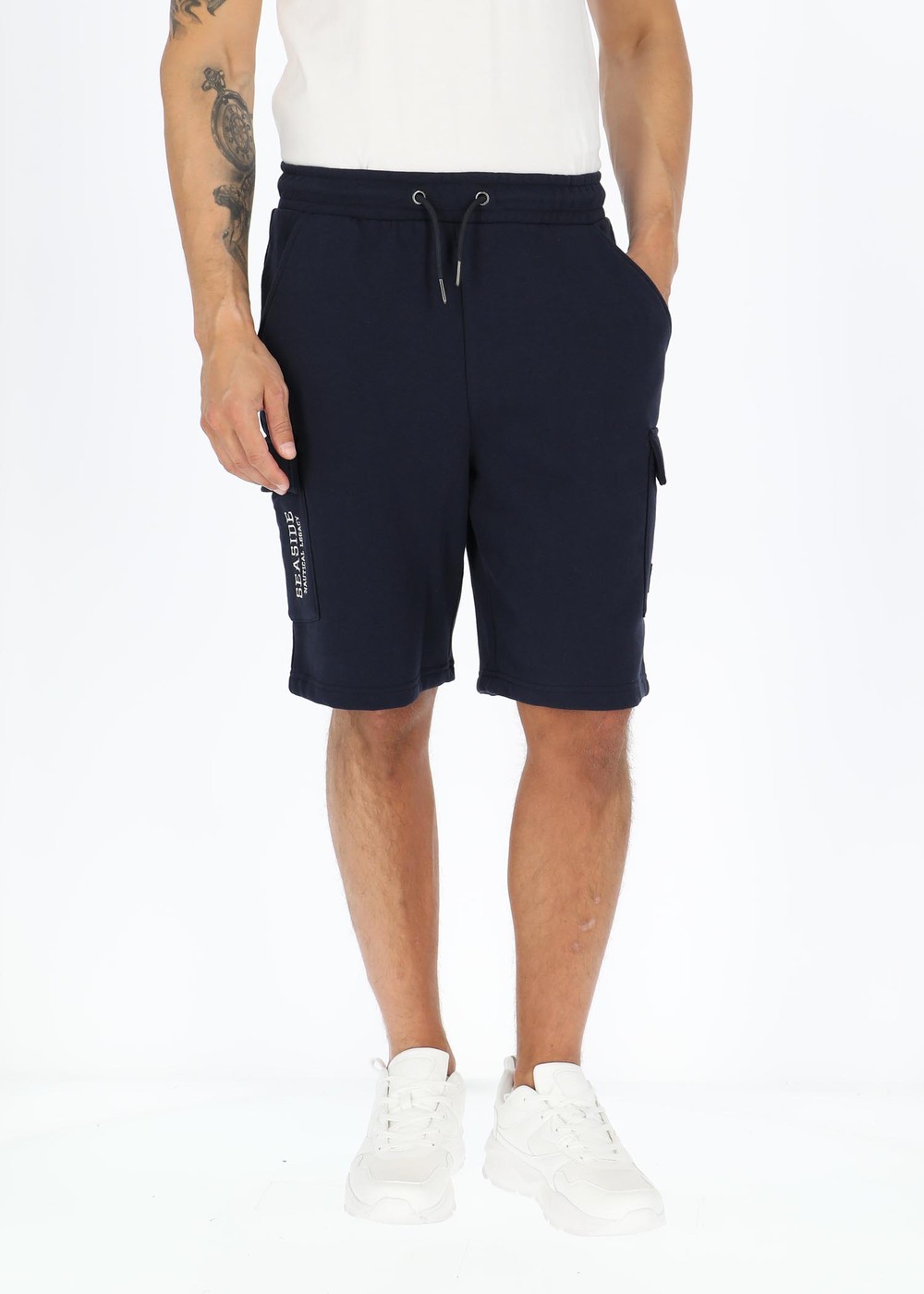 Nautical Xprnc Shorts, Navy, S, Vardagsshorts | Herr - Kläder - Shorts - Vardagsshorts | Padelspecialisterna