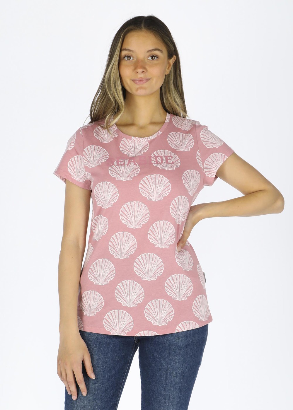 Breeze Tee W, Dusty Rose Shell, 36, T-Shirts | Dam - Kläder - T-shirts | Padelspecialisterna