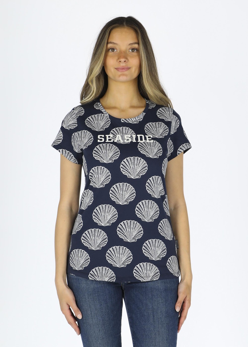 Breeze Tee W, Navy Shell, 34, T-Shirts | Dam - Kläder - T-shirts | Padelspecialisterna