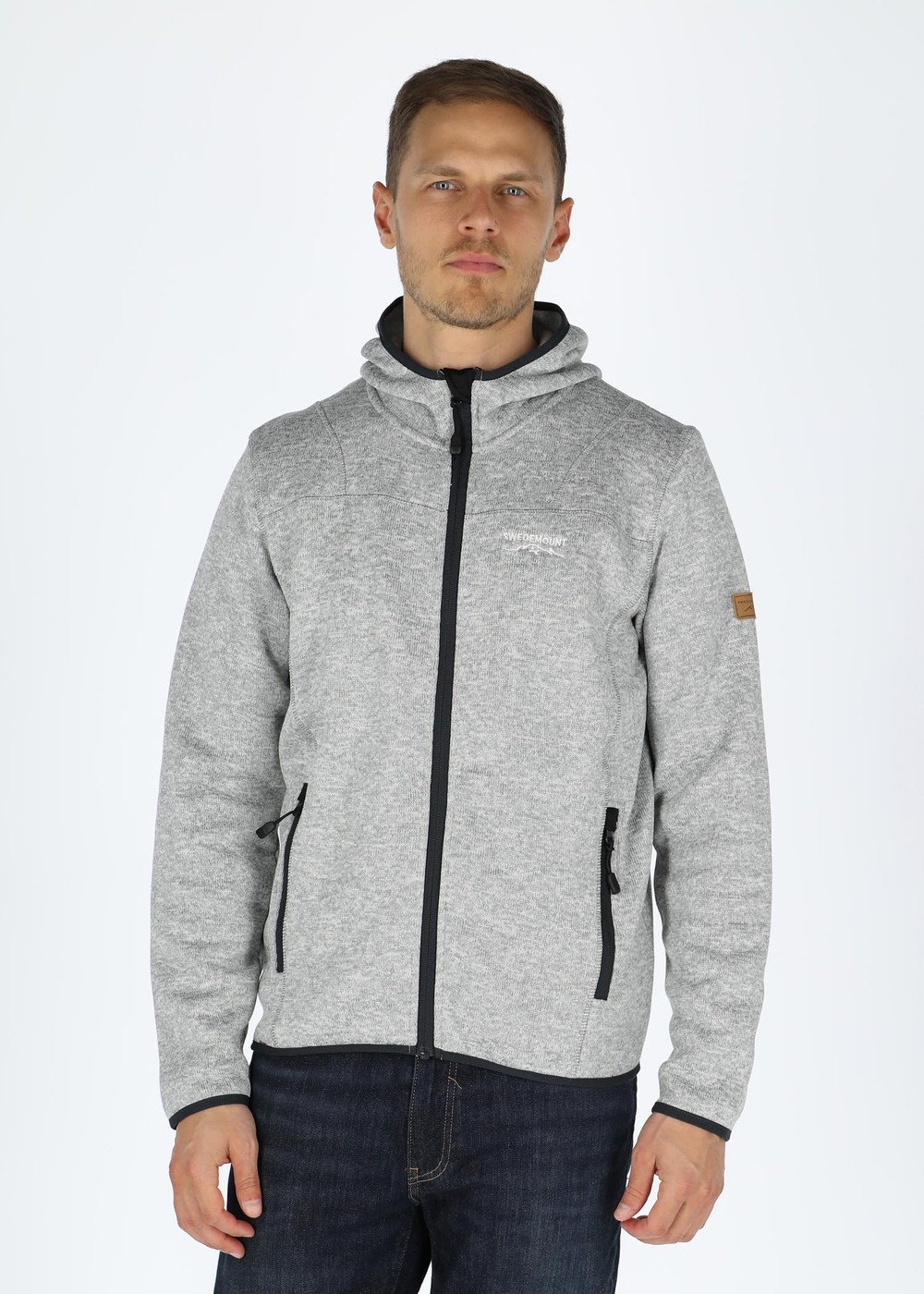 Reykjavik Fleece Hood Jacket 2.0, Grey Melange, Xl, Fleecetröjor | Herr - KlÀder - Tröjor - Fleecetröjor | Padelspecialisterna
