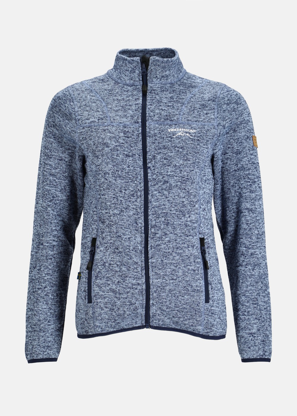 Reykjavik Fleece Jacket 2.0 W, Blue Melange, 38, Fleecetröjor | Dam - Kläder - Tröjor - Fleecetröjor | Padelspecialisterna