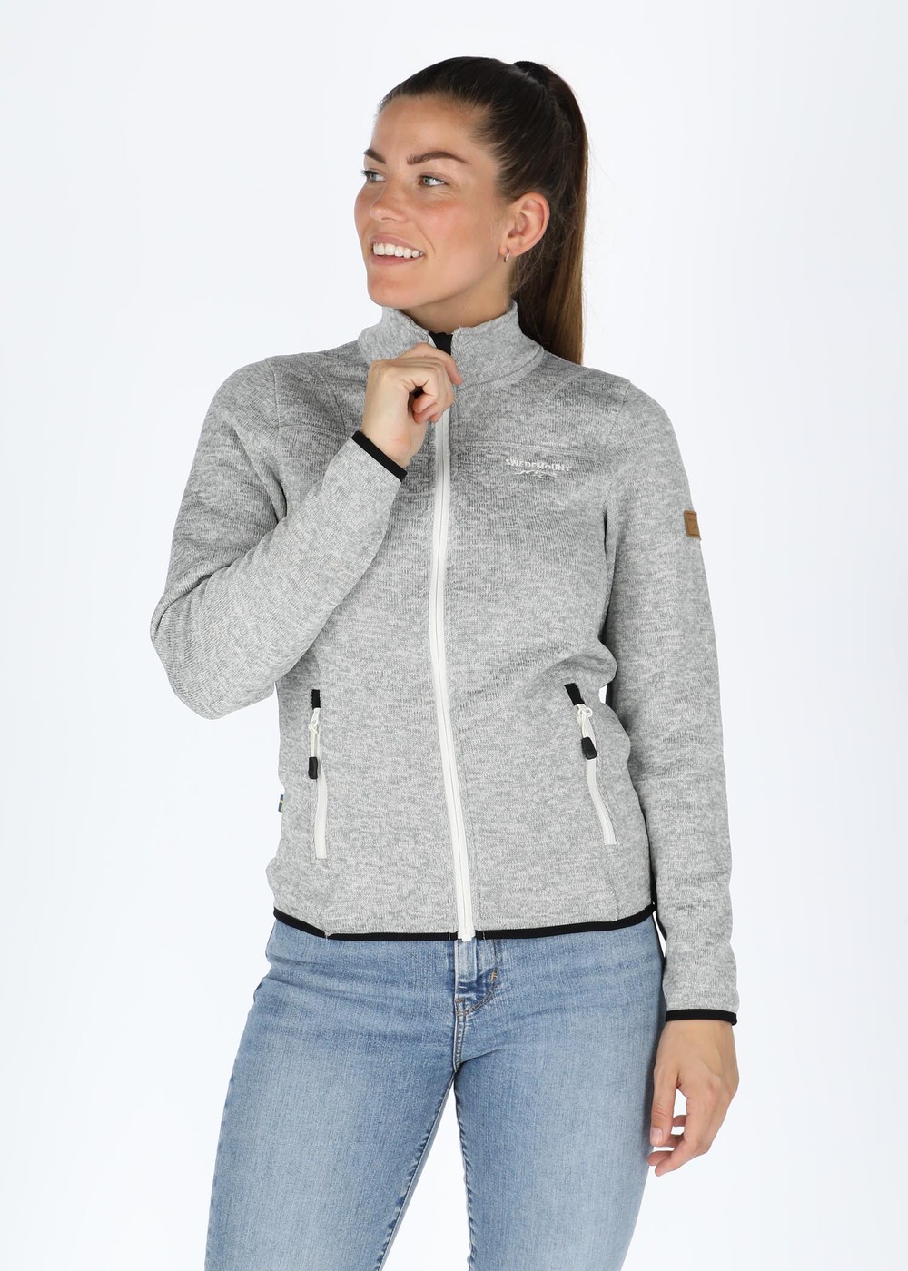 Reykjavik Fleece Jacket 2.0 W, Grey Melange, 44, Fleecetröjor | Dam - Kläder - Tröjor - Fleecetröjor | Padelspecialisterna