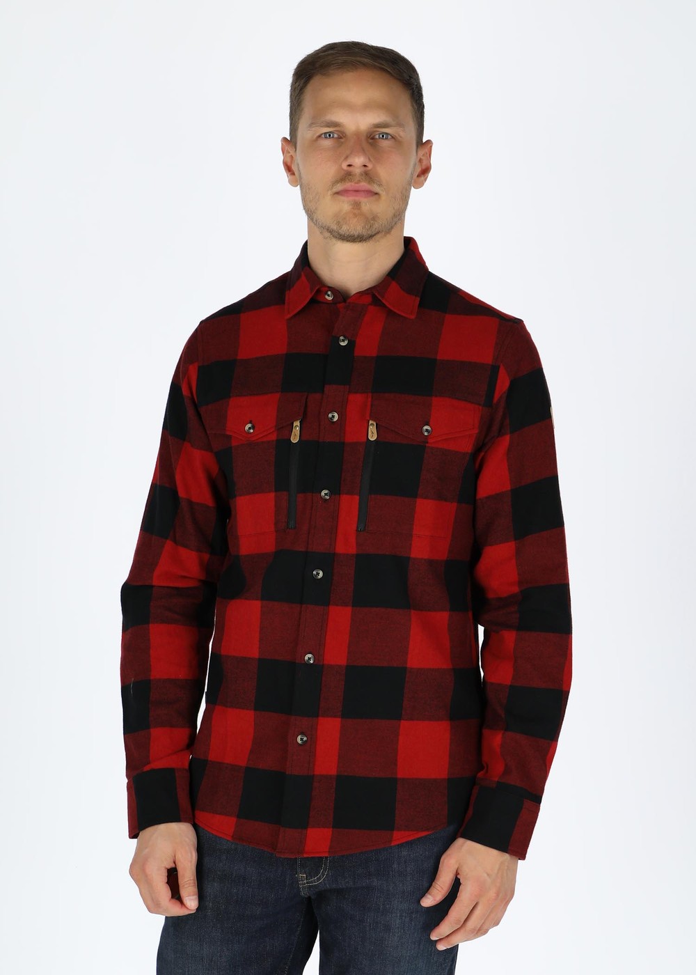 Nordkap Flannel Shirt, Red/Black Check, 3xl, Långärmade Skjortor | Herr - Kläder - Skjortor - Långärmade skjortor | Padelspecialisterna