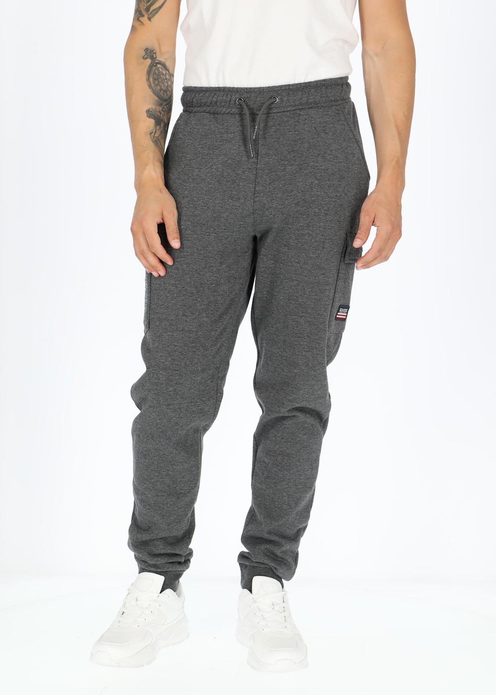 Nautical Xprnc Pants, Grey Melange, 4xl, Sweatpants | Herr - Kläder - Byxor - Sweatpants | Padelspecialisterna