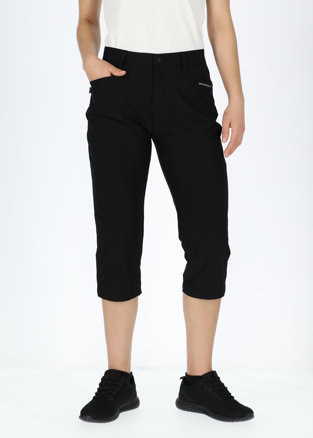 On Course Stretch 3/4 Pants W, Black, 34, Löparkläder | Sport & aktivitet - Sporter - Löpning - Löparkläder | Padelspecialisterna