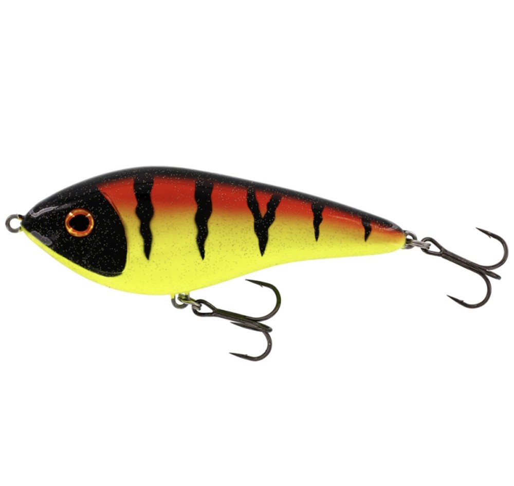 Swim Glidebait 15cm Sinking, Alert Perch, 115g Sinking, Swimbaits | Sport & aktivitet - Fiske - Fiskedrag - Jerkbait & Swimbaits | Padelspecialisterna