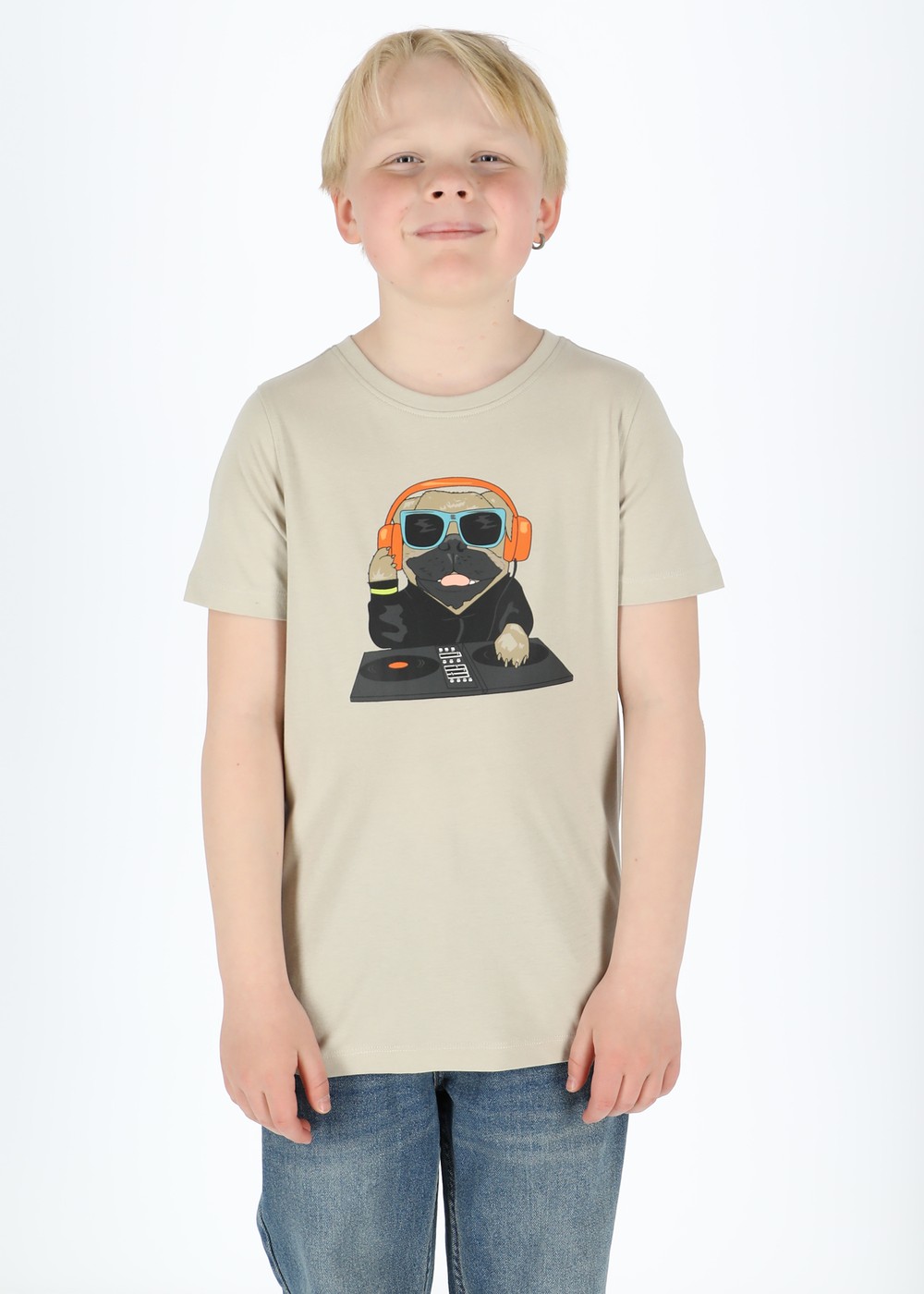 San Diego Tee B Jr, Sand, 110, T-Shirts | Junior - Kläder - T-shirts | Padelspecialisterna
