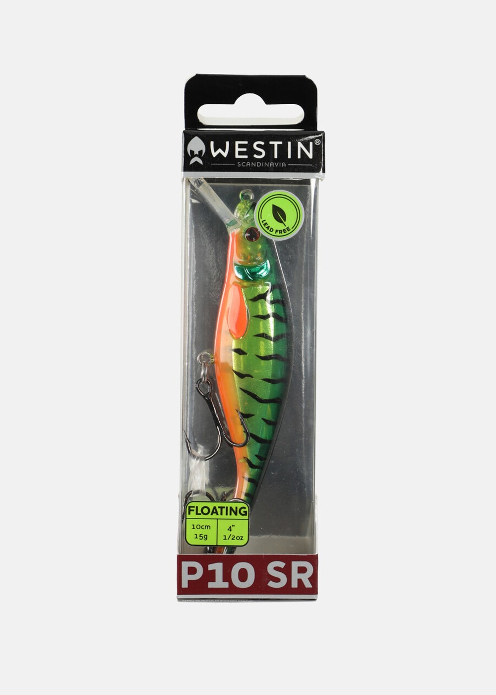 P10sr Crankbait 10cm 15g, Firetiger Flash, 10, Wobbler | Sport & aktivitet - Fiske - Fiskedrag - Wobbler | Padelspecialisterna