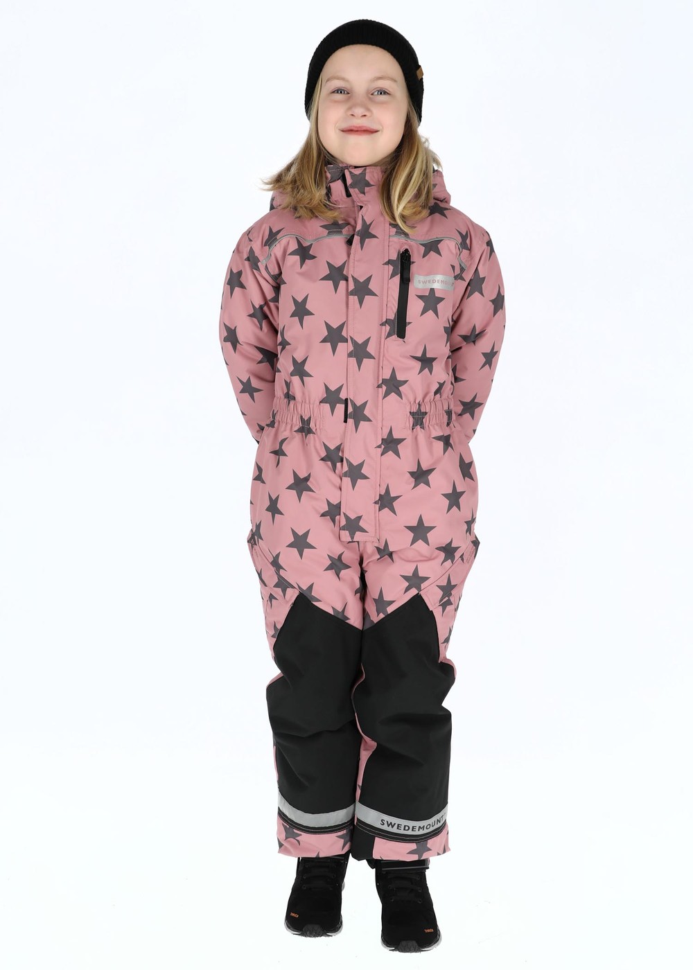 Narvik Overall 2.0 Jr, Dusty Rose Star, 160, Vinteroveraller | Junior - Kläder - Overaller - Vinteroveraller | Padelspecialisterna