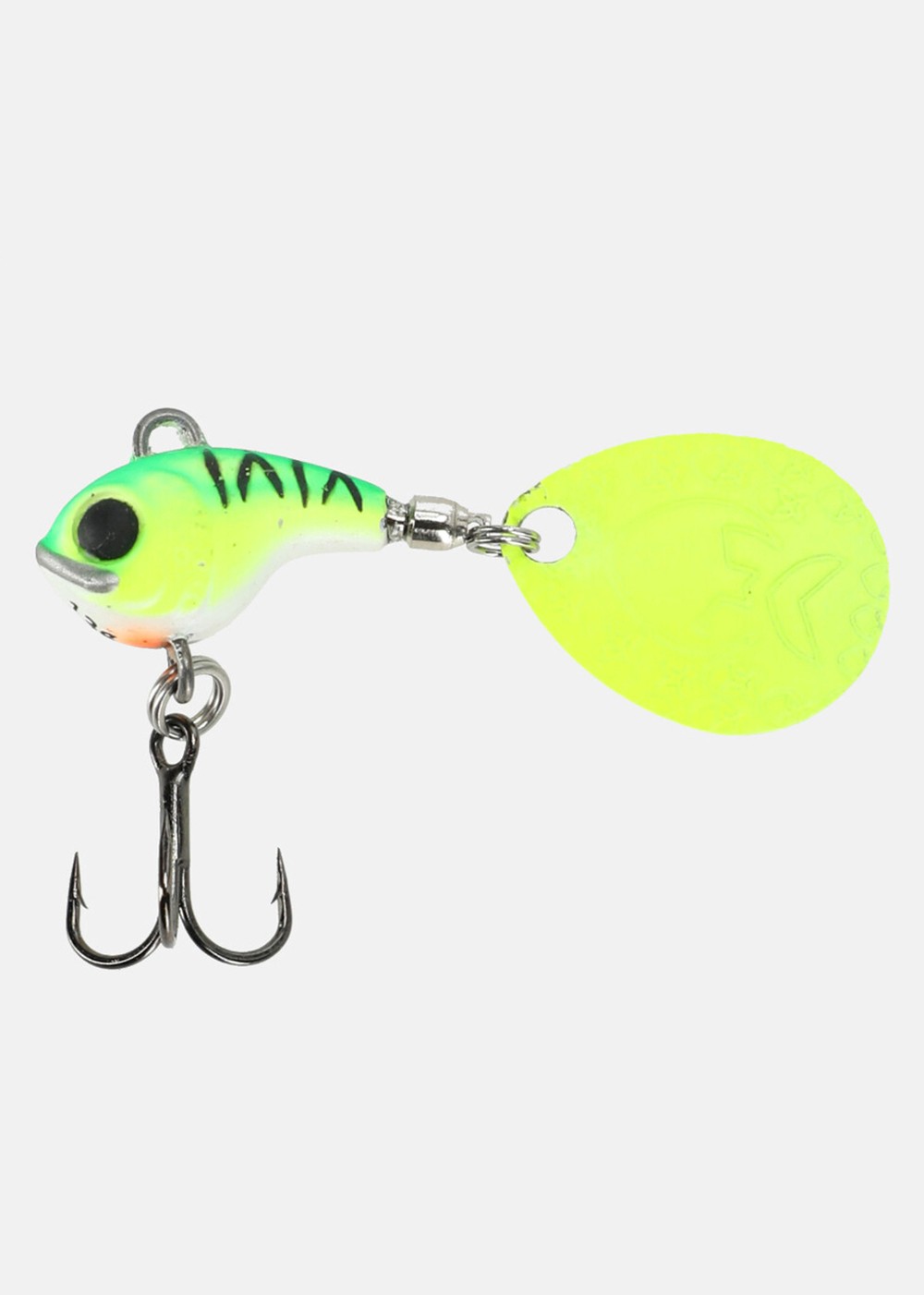 Dropbite Tungsten Spin Tail Ji, Chartreuse Ice, 13g, Jiggskallar | Sport & aktivitet - Fiske - Krokar och tillbehör - Jiggskallar | Padelspecialisterna