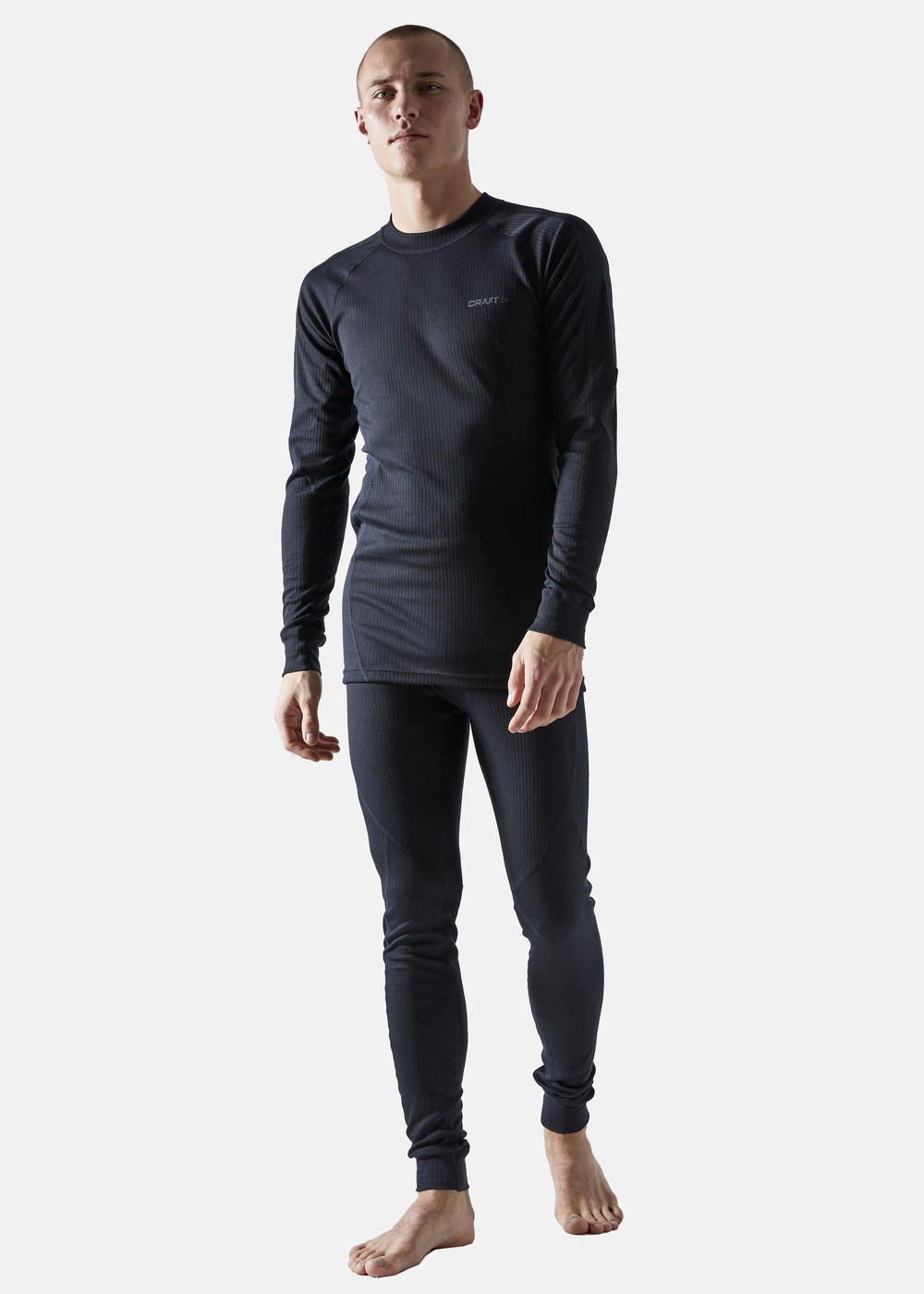 Core Dry Baselayer Set M, Black, Xs, Funktionsunderställ | Herr - Kläder - Underställ - Funktionsunderställ | Padelspecialisterna