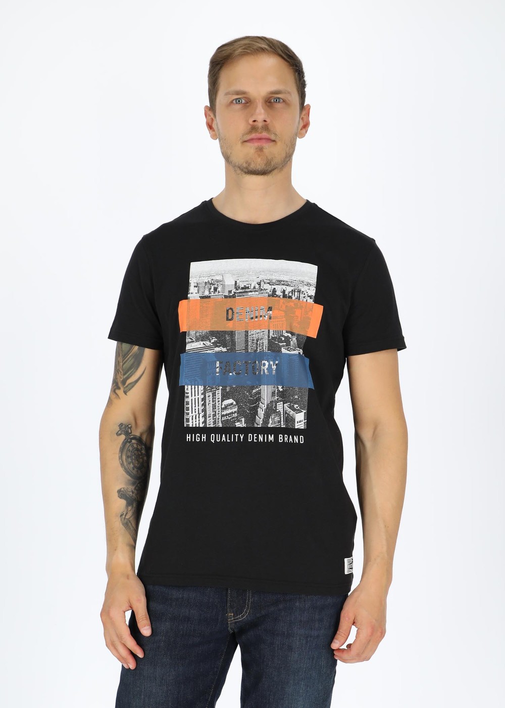 City Tee, Black, M, T-Shirts | Herr - Kläder - T-shirts | Padelspecialisterna