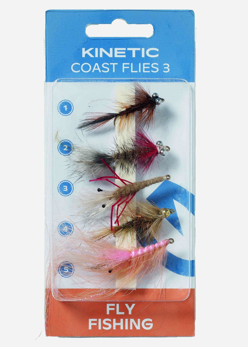 Kinetic Coast Flies 3, Coast Flies 3, No Size, Fiske | Sport & aktivitet - Fiske | Padelspecialisterna