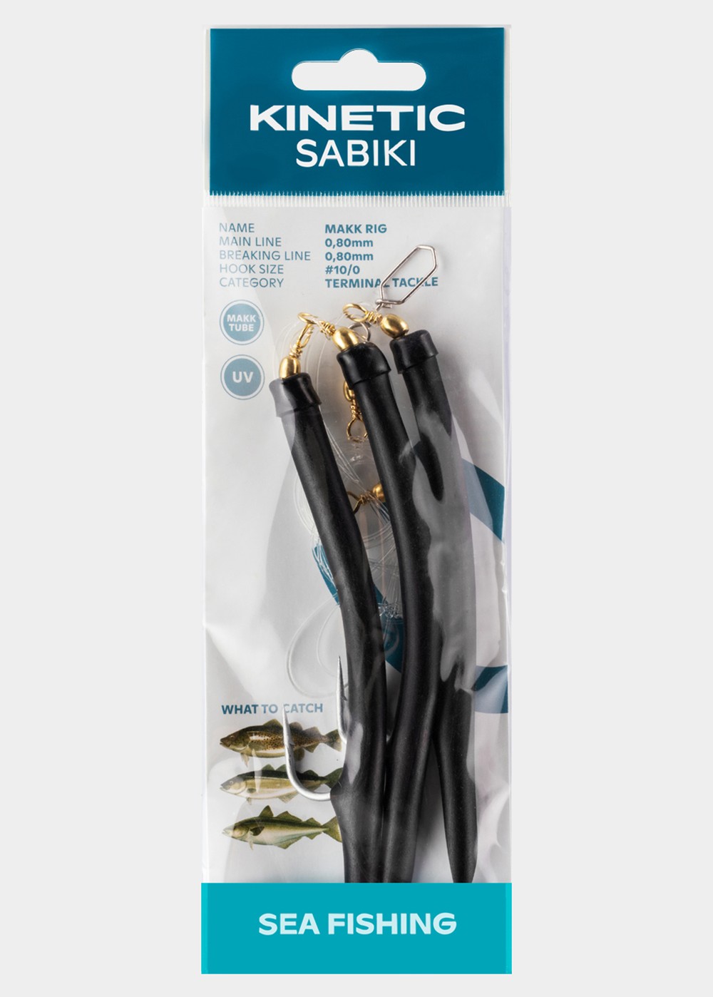 Kinetic Sabiki Makk, #10/0 Black, No Size, Krokar | Sport & aktivitet - Fiske - Krokar och tillbehör - Krokar | Padelspecialisterna