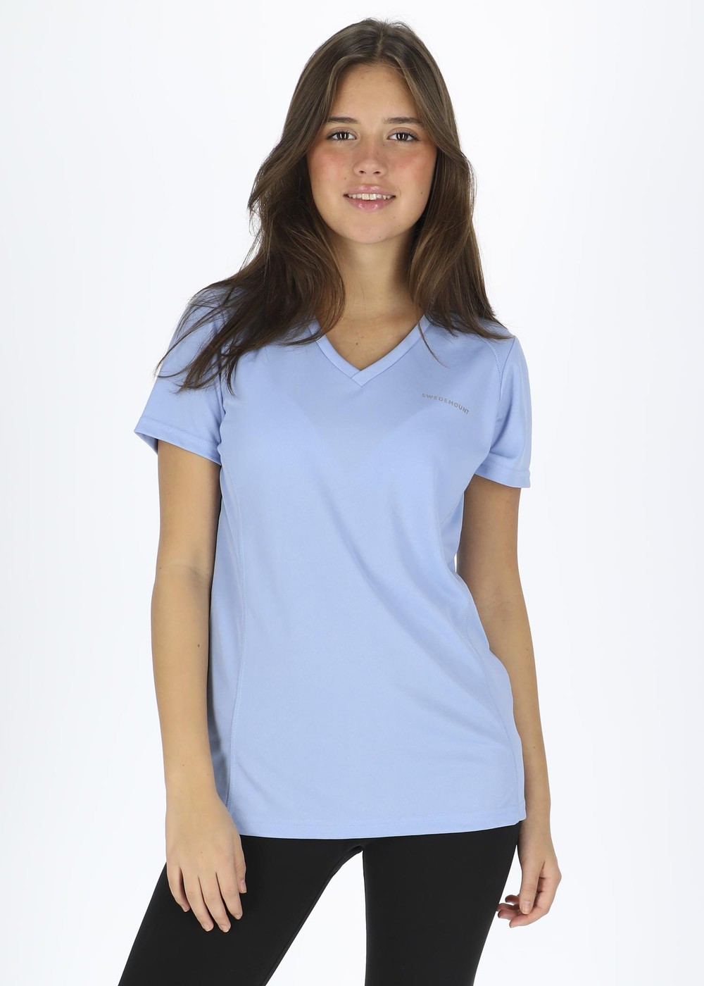 Grebbestad Tee 2.0 W, Lt. Blue, 38, Tränings-T-Shirts | Dam - Aktivitet - Träningskläder - Tränings-t-shirts | Padelspecialisterna