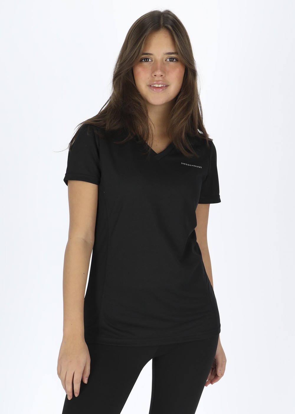 Grebbestad Tee 2.0 W, Black, 42, Tränings-T-Shirts | Dam - Aktivitet - Träningskläder - Tränings-t-shirts | Padelspecialisterna