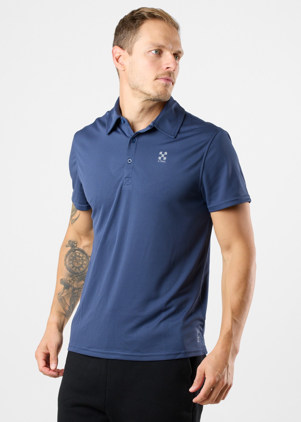 Colorado Piké, Indigo, M, Piketröjor | Herr - Kläder - Piketröjor | Padelspecialisterna