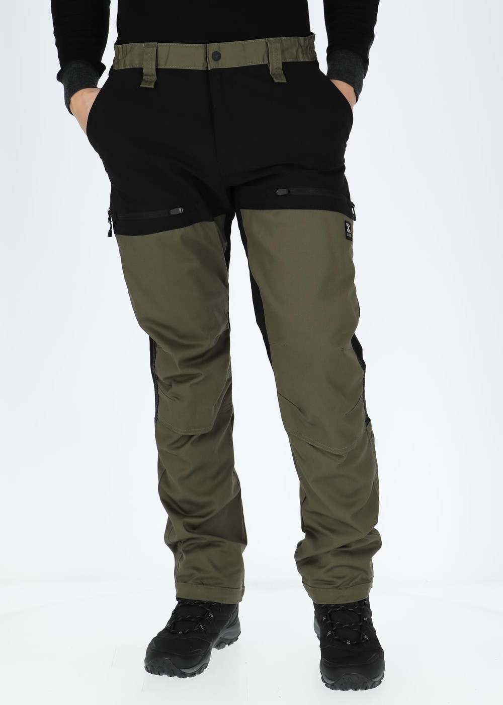 Vancouver Durable Pants, Dk Olive/Black, L, Byxor | Herr - Aktivitet - Outdoorkläder - Byxor | Padelspecialisterna