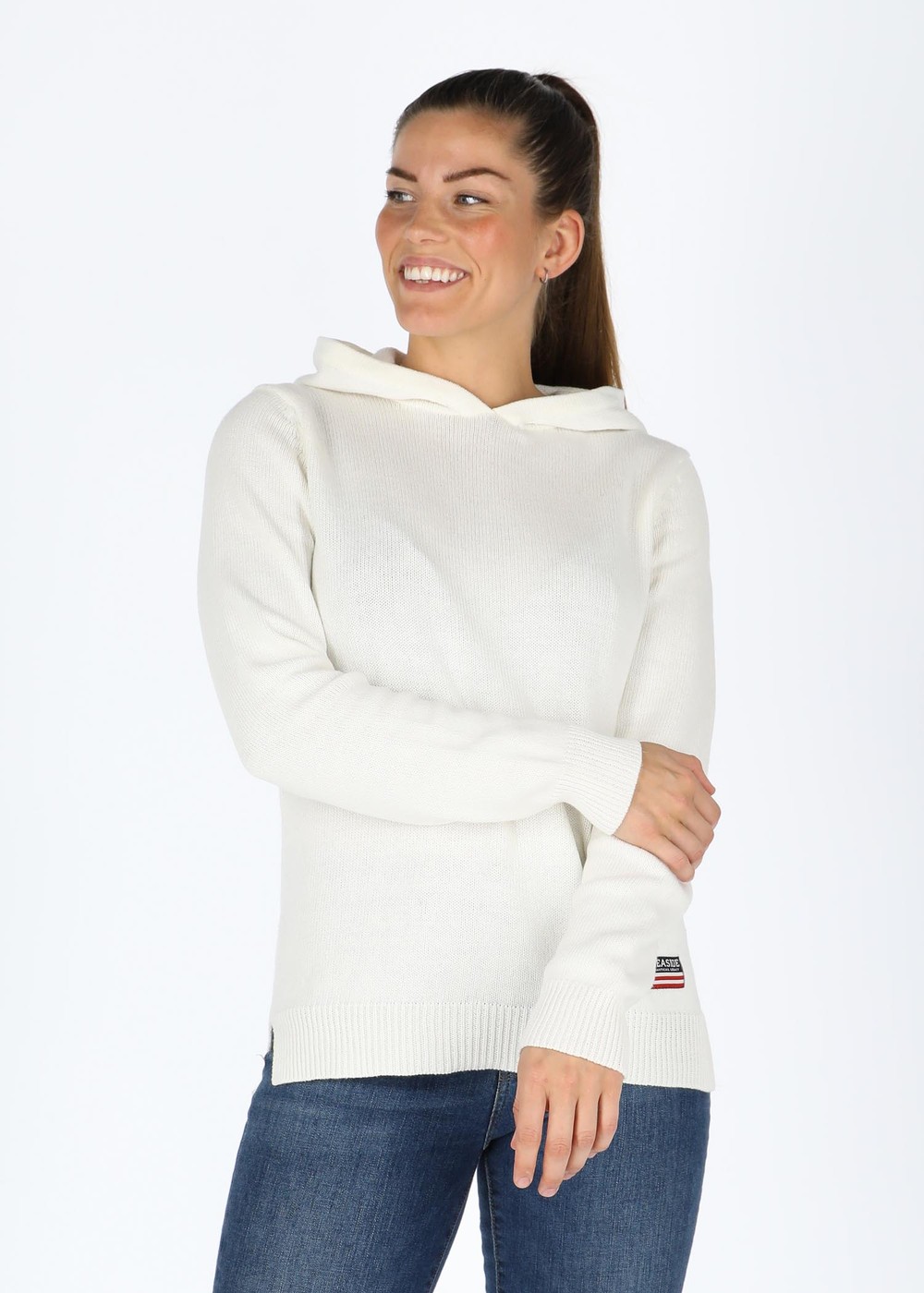 San Diego Hood W, Off White, 34, Stickat | Dam - Kläder - Tröjor - Stickat | Padelspecialisterna