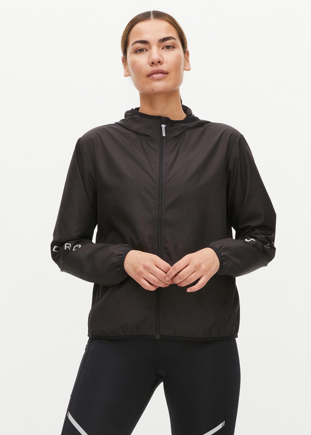 Printed Wind Jacket, Black, Xs, Vårjackor | Mode - Jackor - Vårjackor | Padelspecialisterna
