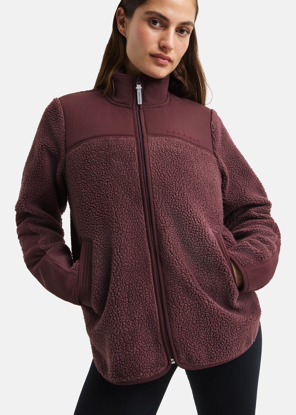 Phoebe Pile Jacket, Huckleberry, L, Fleecetröjor | Dam - Kläder - Tröjor - Fleecetröjor | Padelspecialisterna