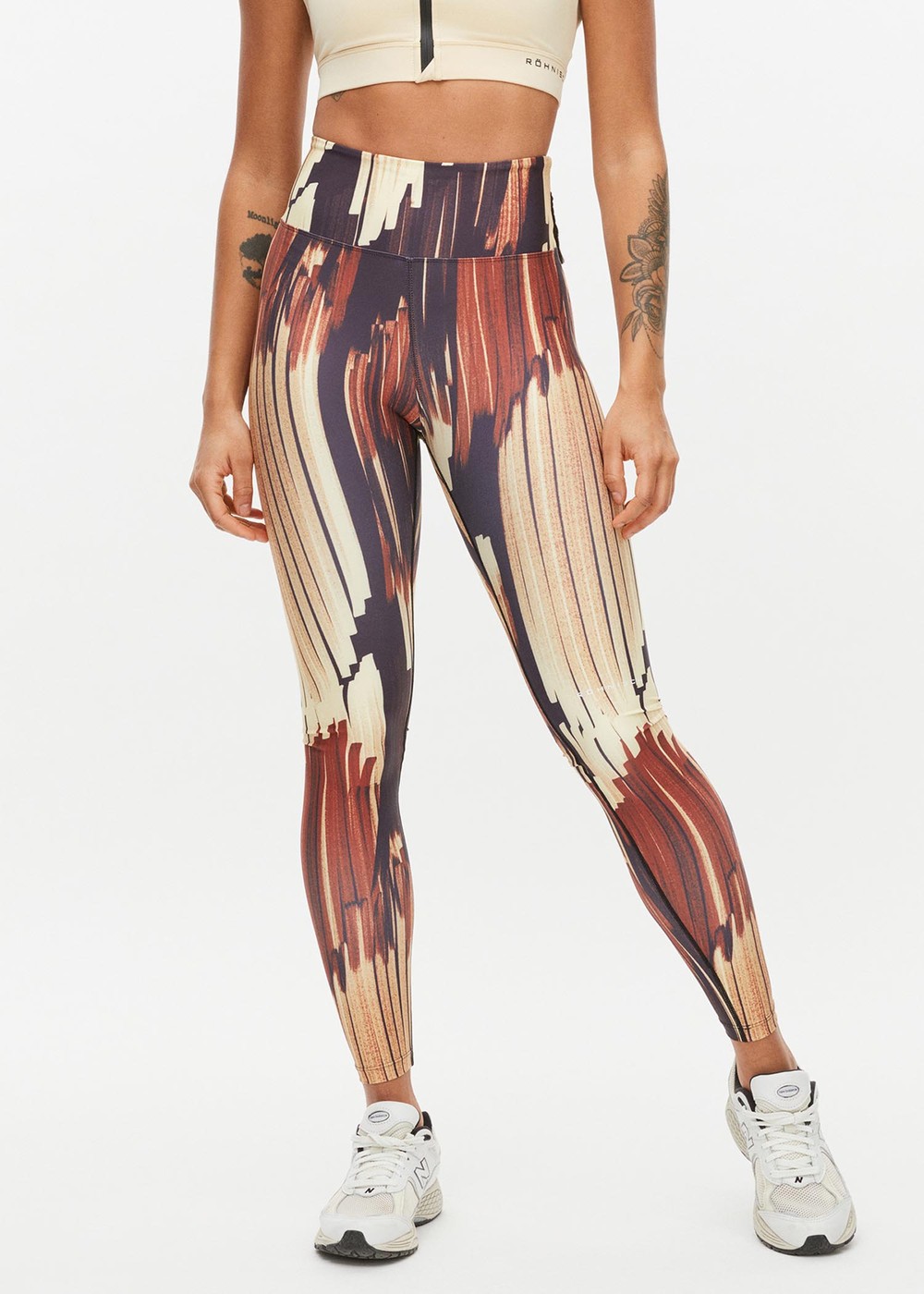 Bay Printed Tights, Energy Shift, Xs, Långa Tights | Dam - Kläder - Tights - Långa tights | Padelspecialisterna