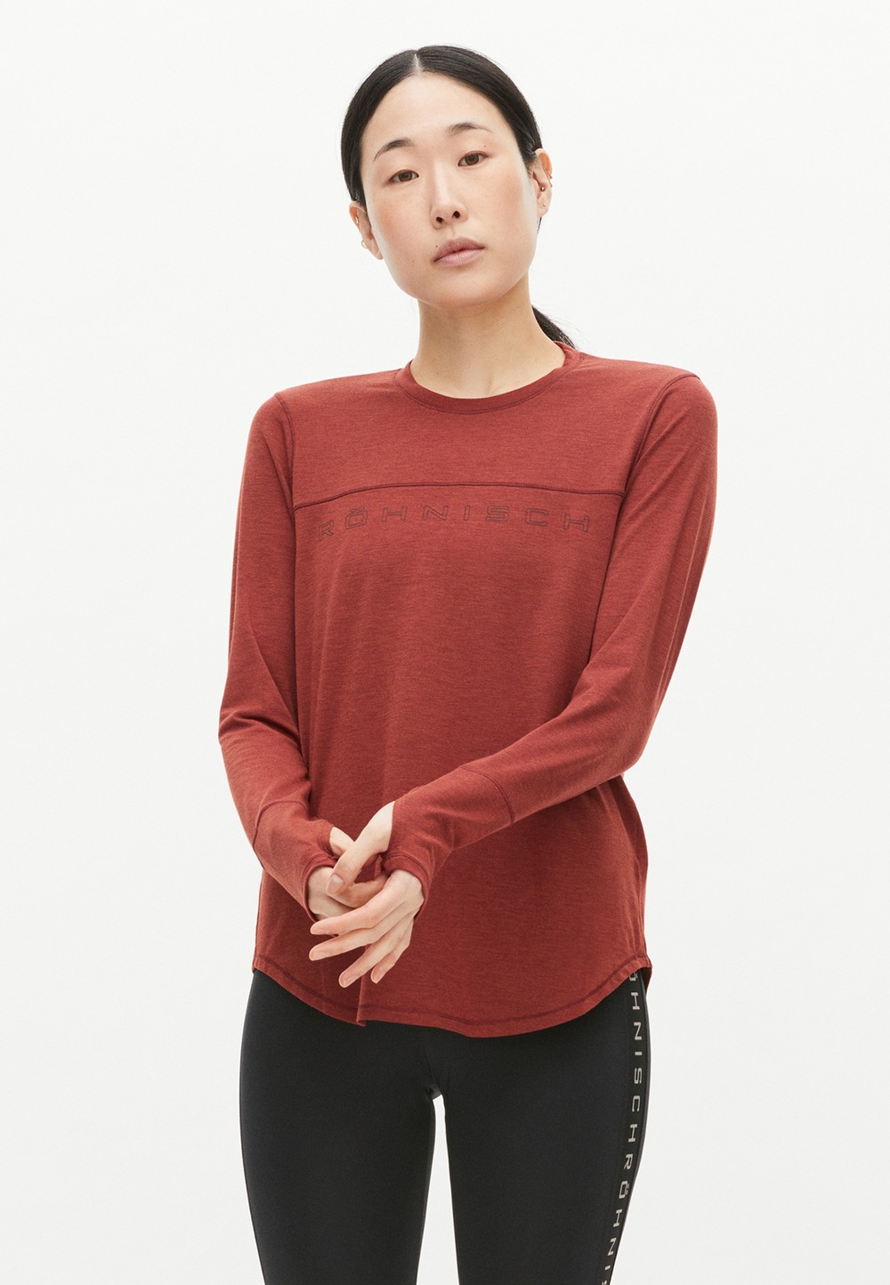 Saima Loose Long Sleeve, Smoked Paprika, S, Skjortor | Dam - Kläder - Piketröjor & Skjortor | Padelspecialisterna