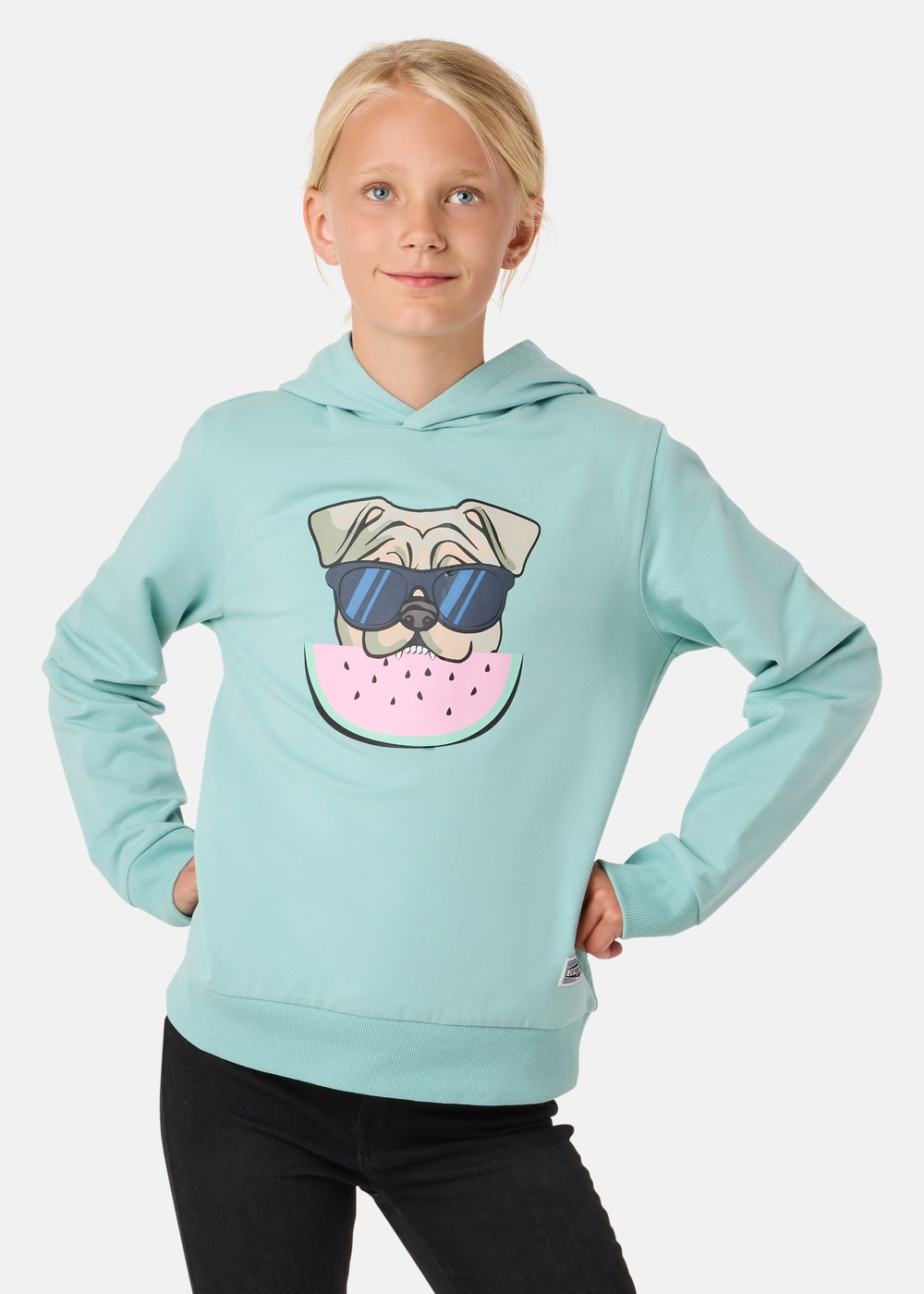 San Diego Hood G Jr, Sage Green Watermelon, 170, Hoodies | Junior - Kläder - Tröjor - Hoodies | Padelspecialisterna